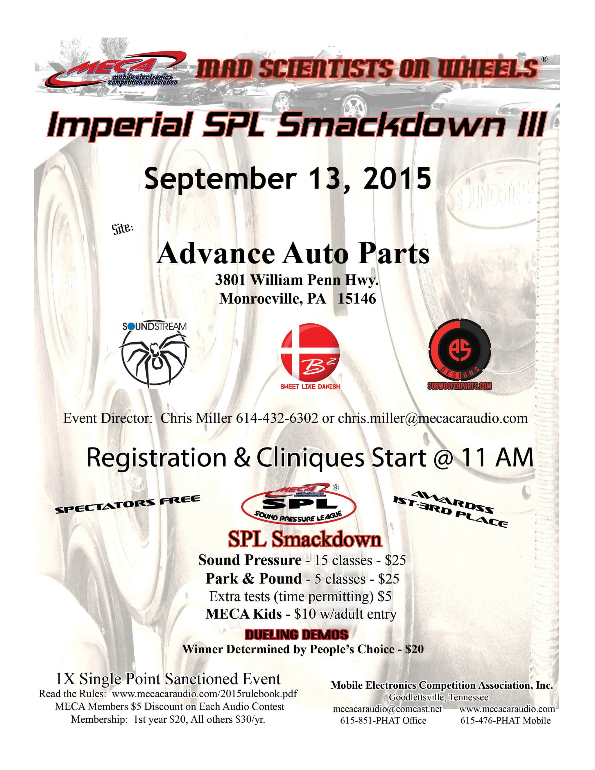 Imperial SPL Smackdown III Flyer