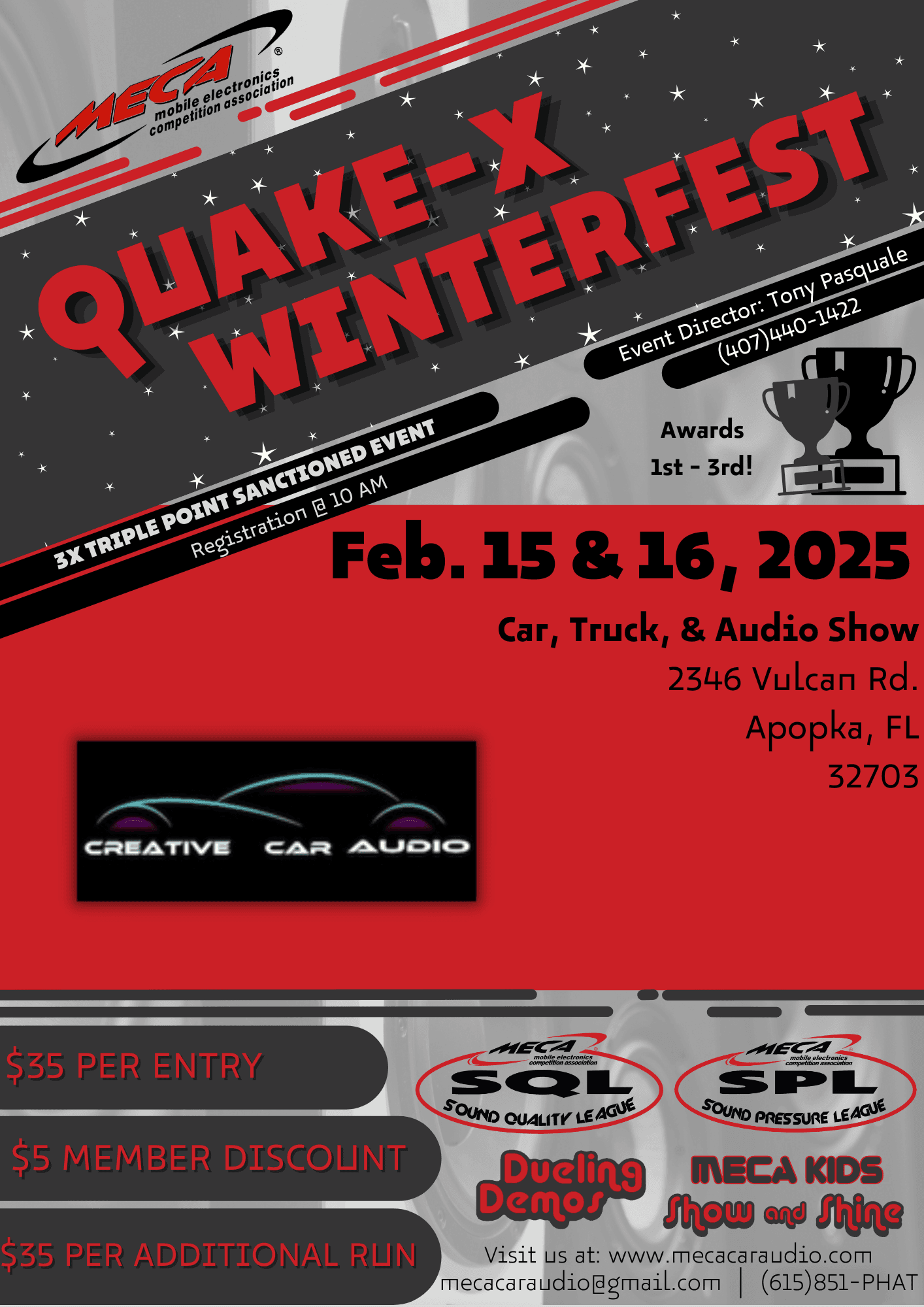 QUAKE-X WINTERFEST Flyer