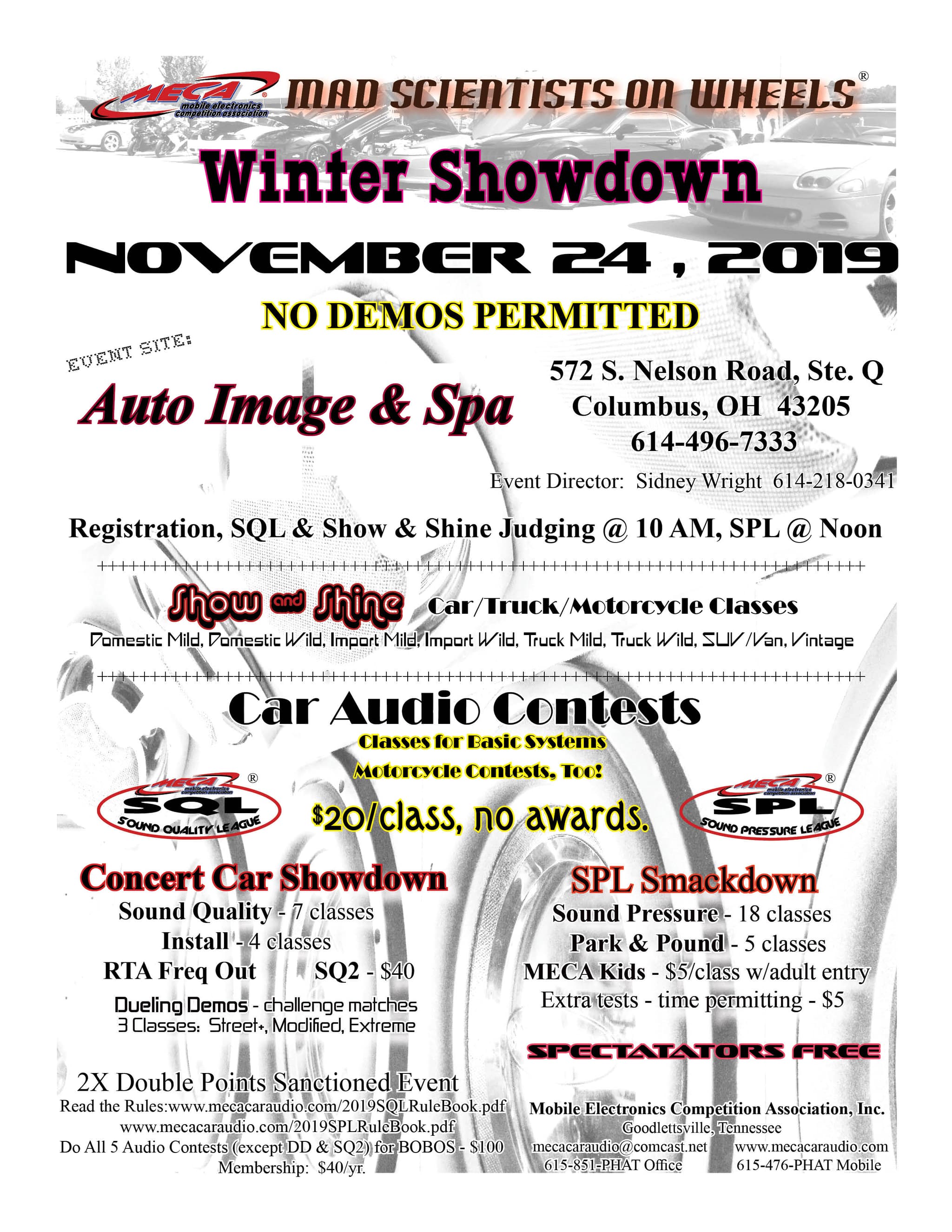 Winter Showdown Flyer