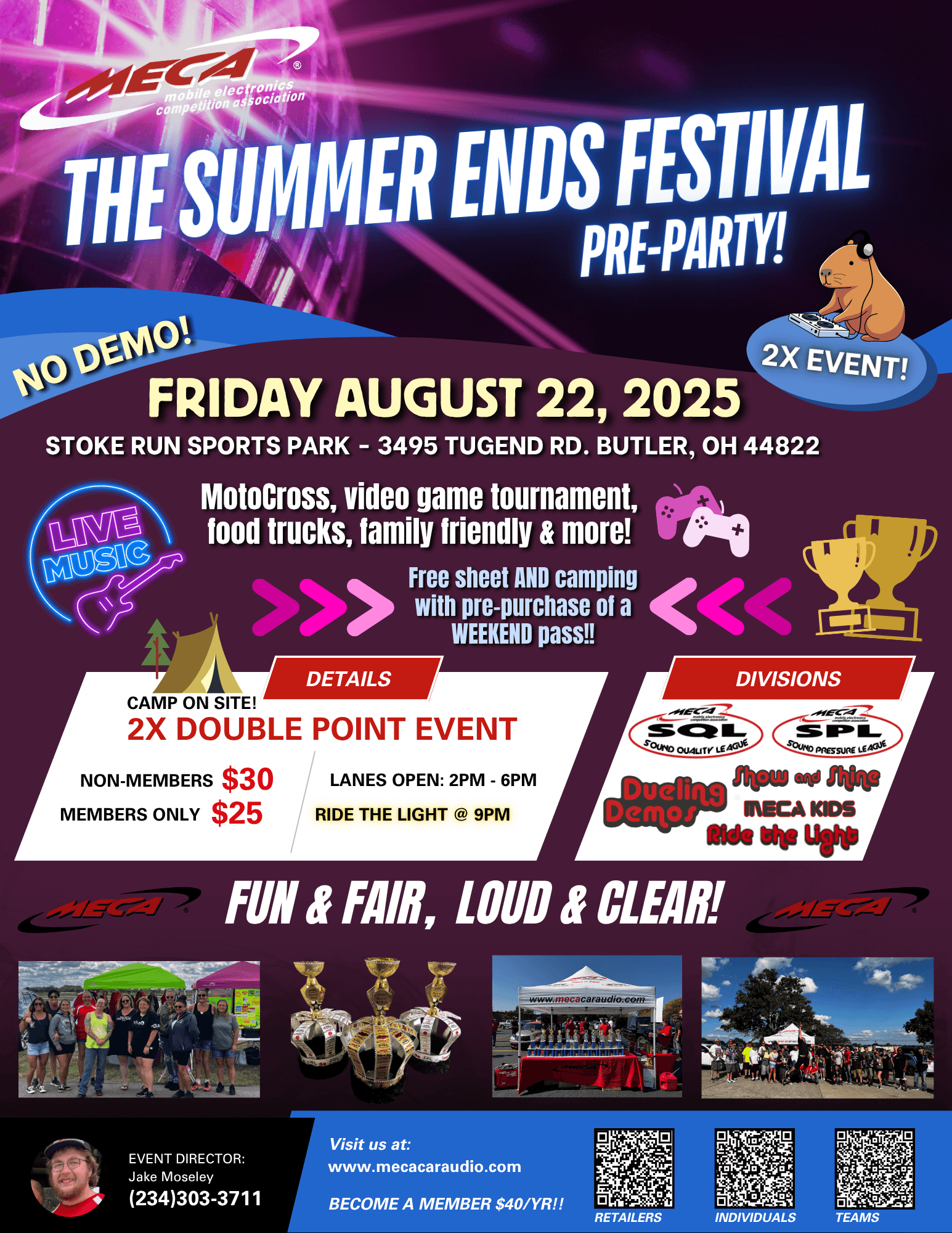 The Summer Ends Festival – PRE-PARTY! – Flyer
