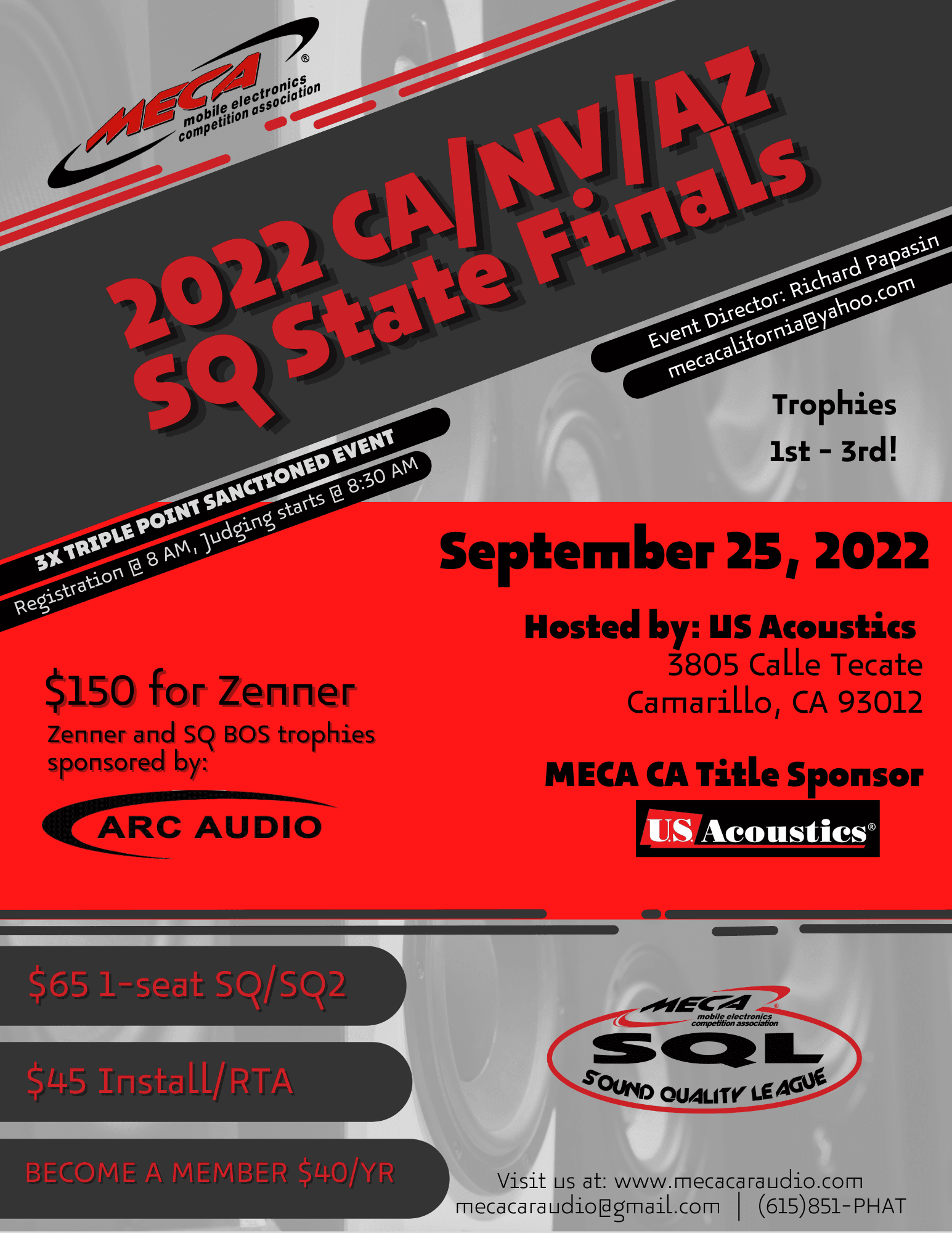 2022 CA/NV/AZ SQ State Finals Flyer