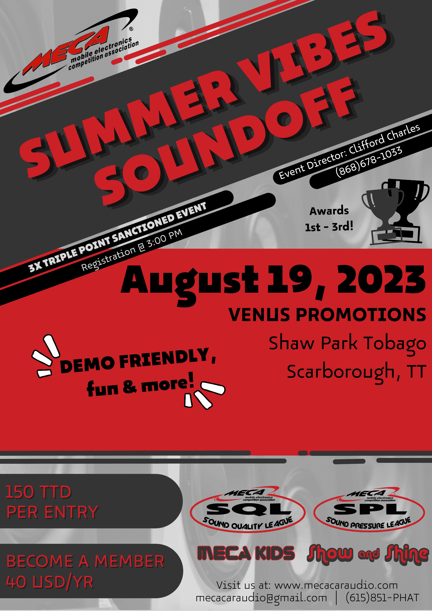 Summer Vibes Soundoff Flyer
