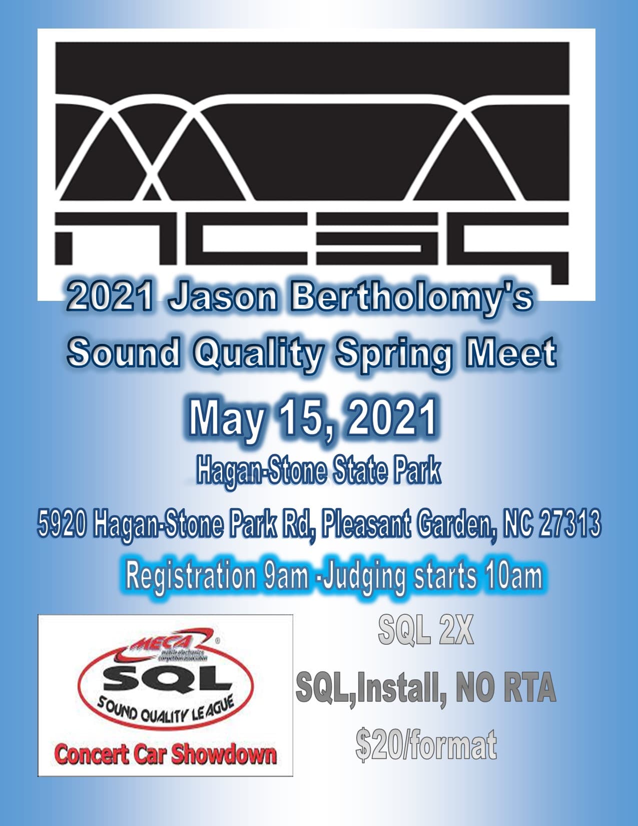 NCSQ SQL 2X Flyer