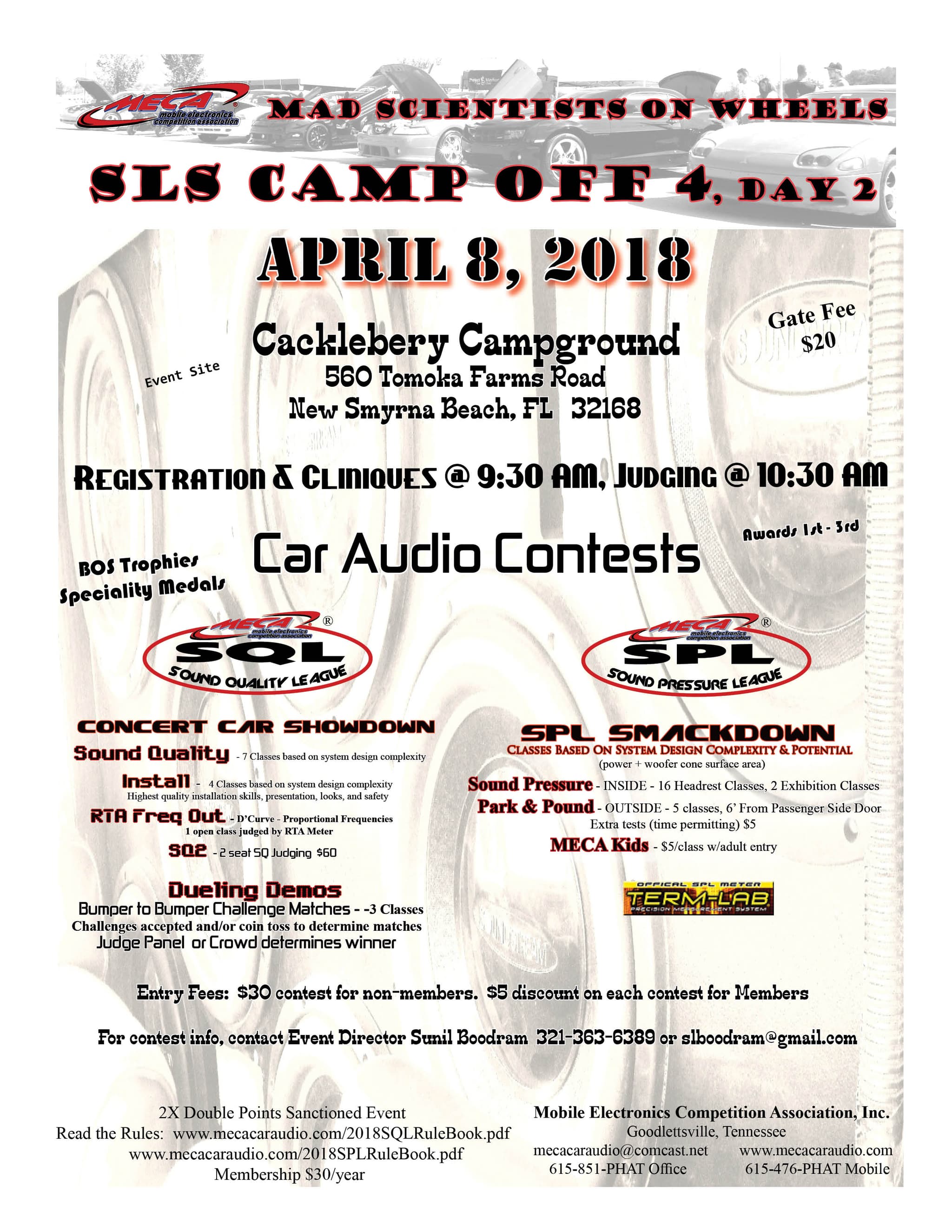 SLS Camp Off 4 - Day 2 Flyer