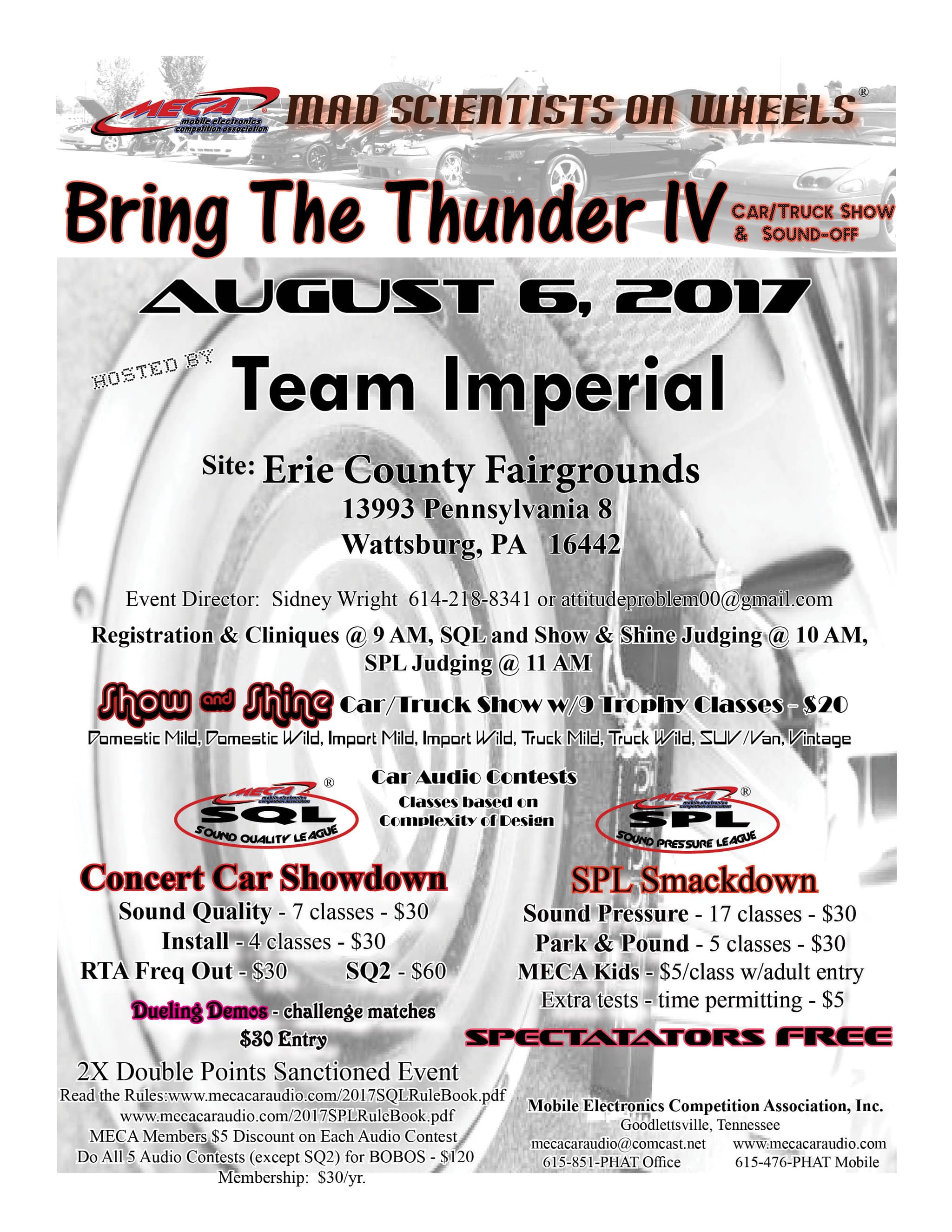 Bring The Thunder IV Flyer