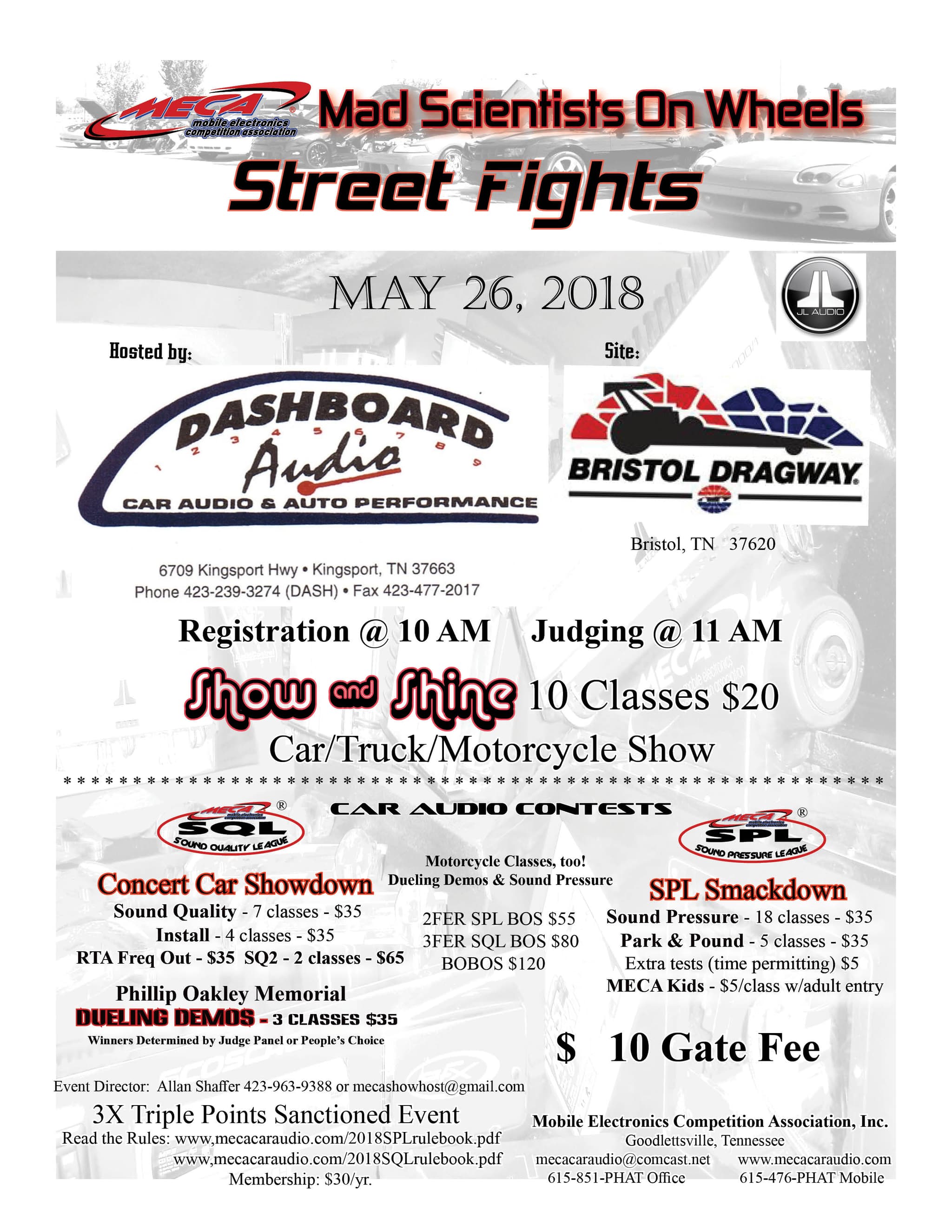Street Fights Flyer