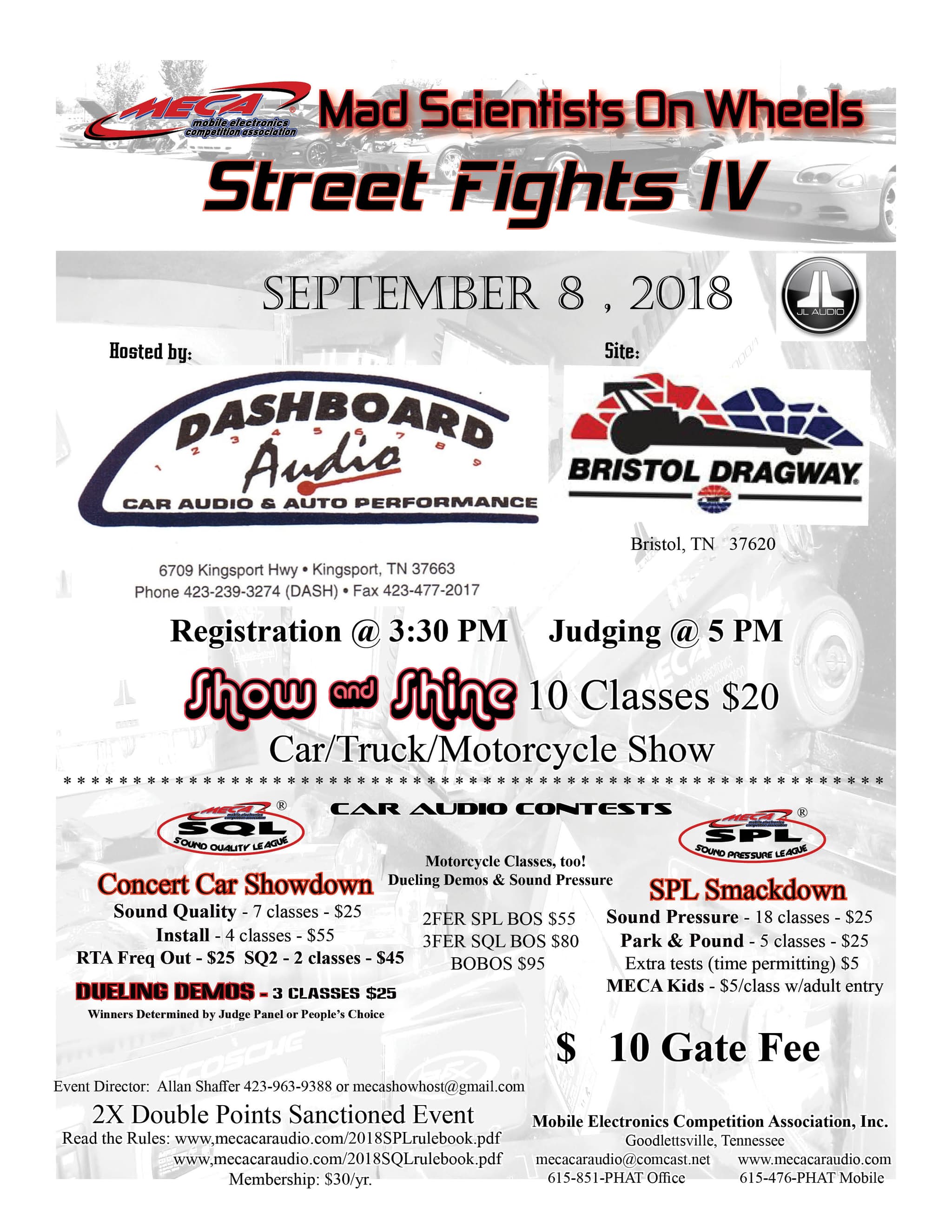Street Fights IV Flyer