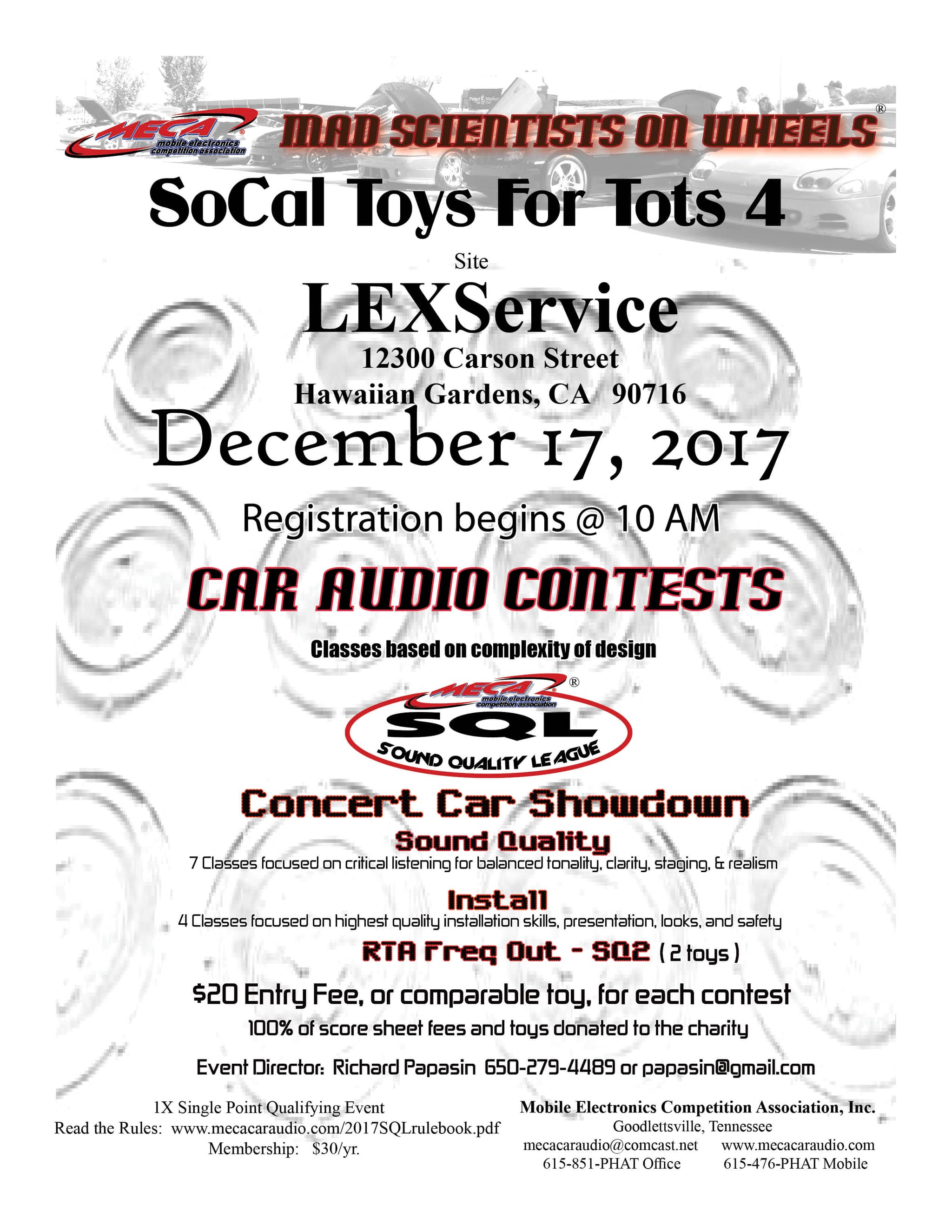SoCal Toys for Tots 4 Flyer