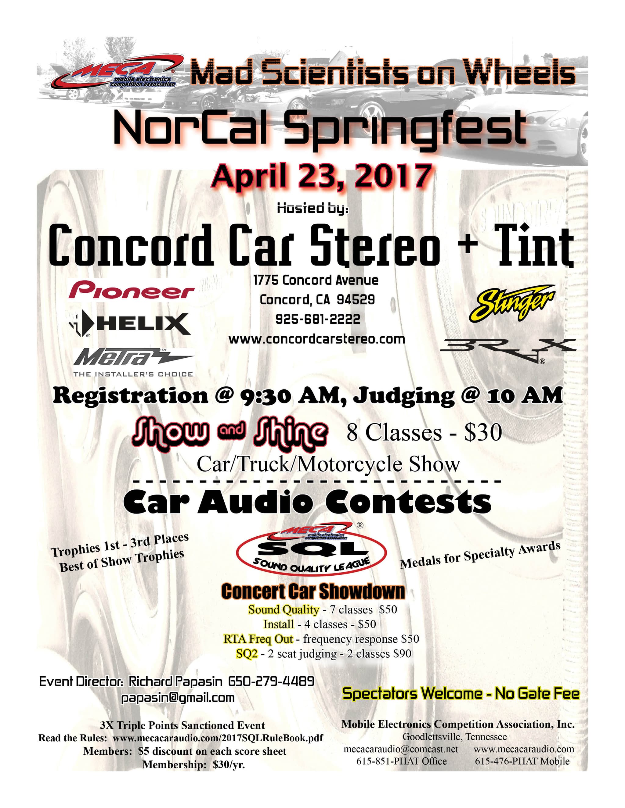 NorCal Springfest Flyer