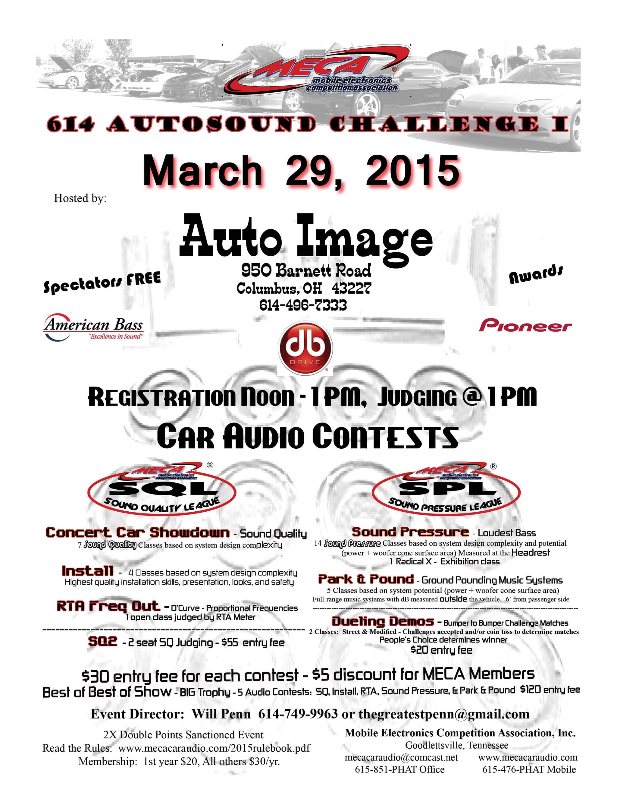 614 Autosound Challenge I Flyer