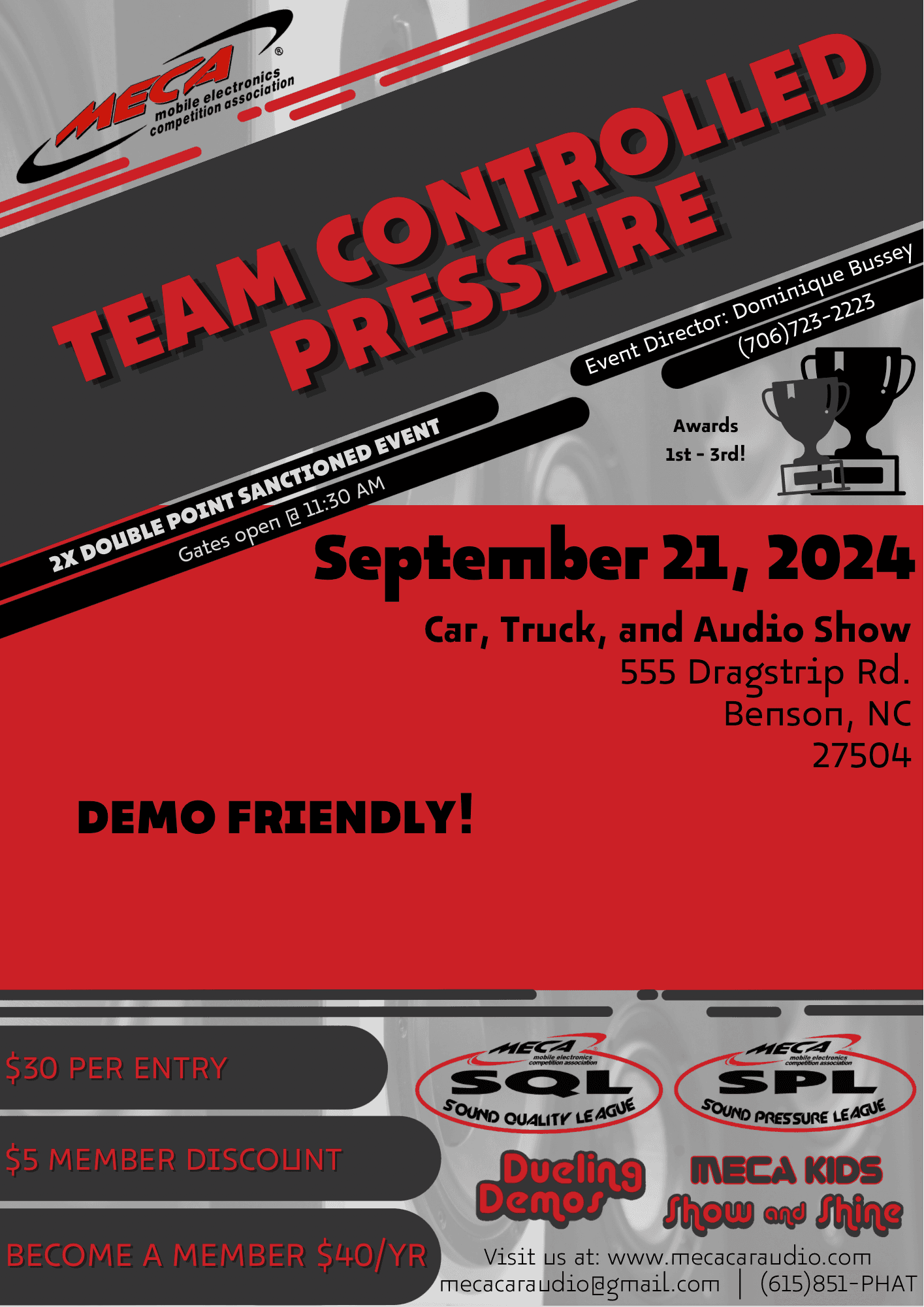 Team Controlled Pressure Flyer