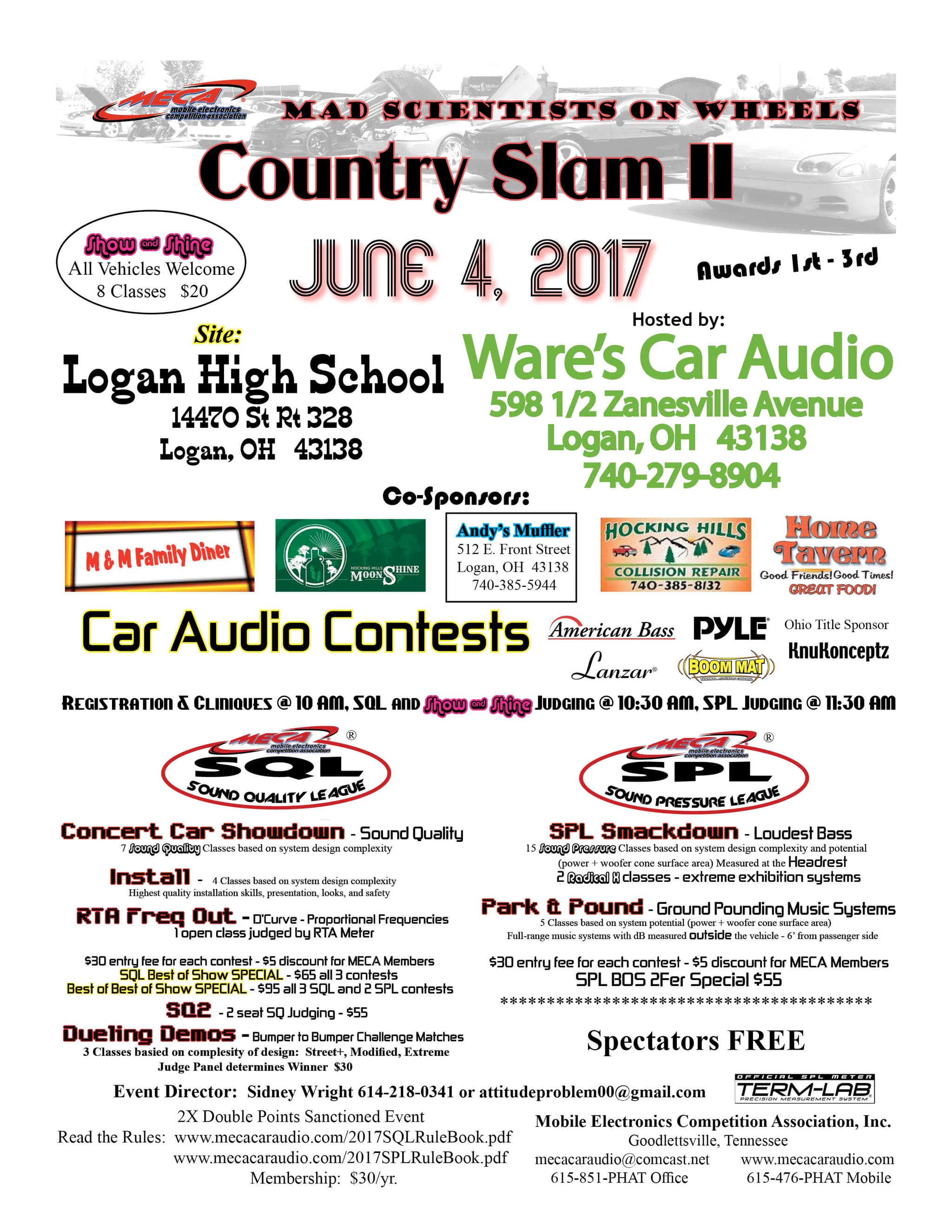 Country Slam II Flyer