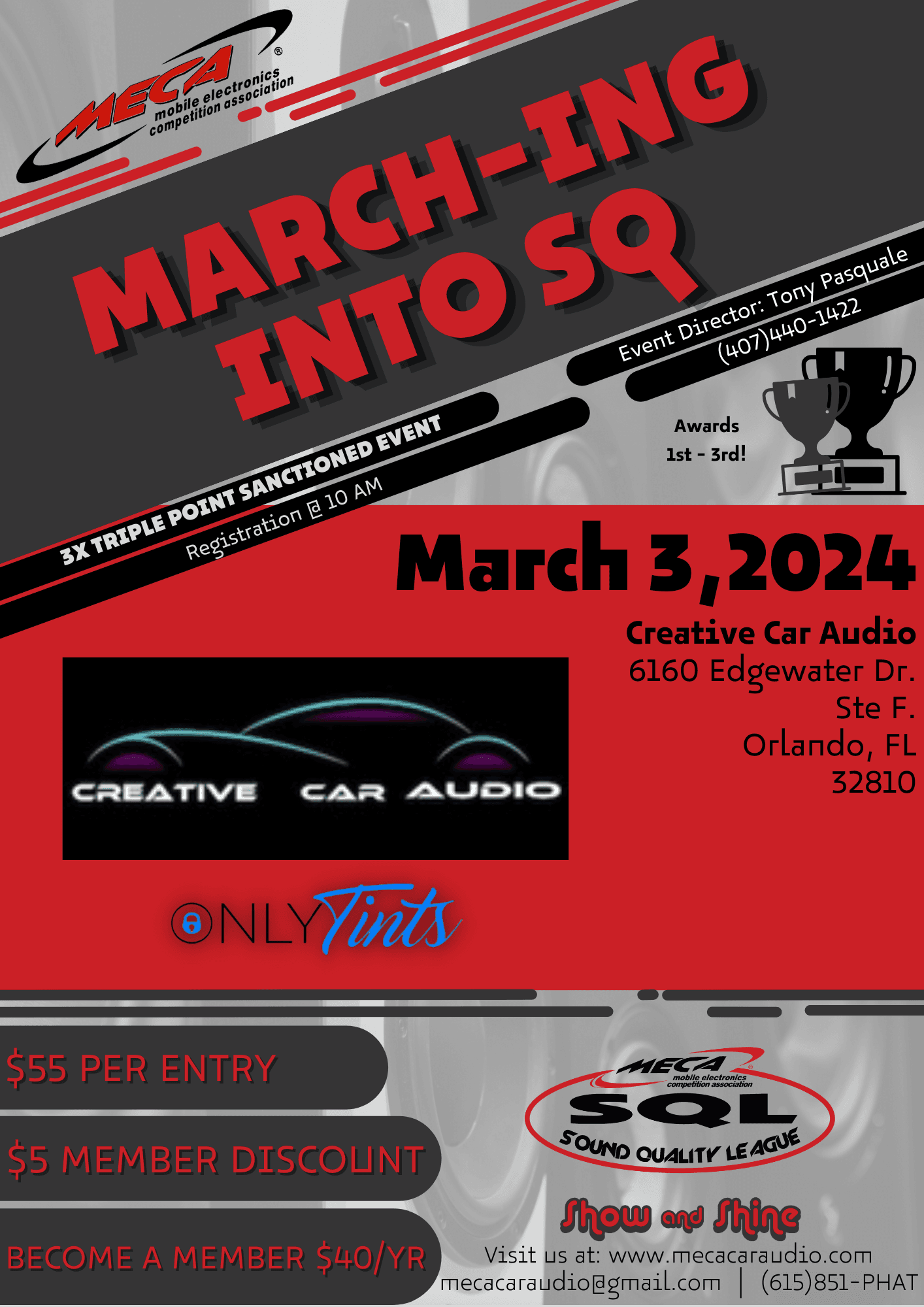 MARCHing Into SQ Flyer