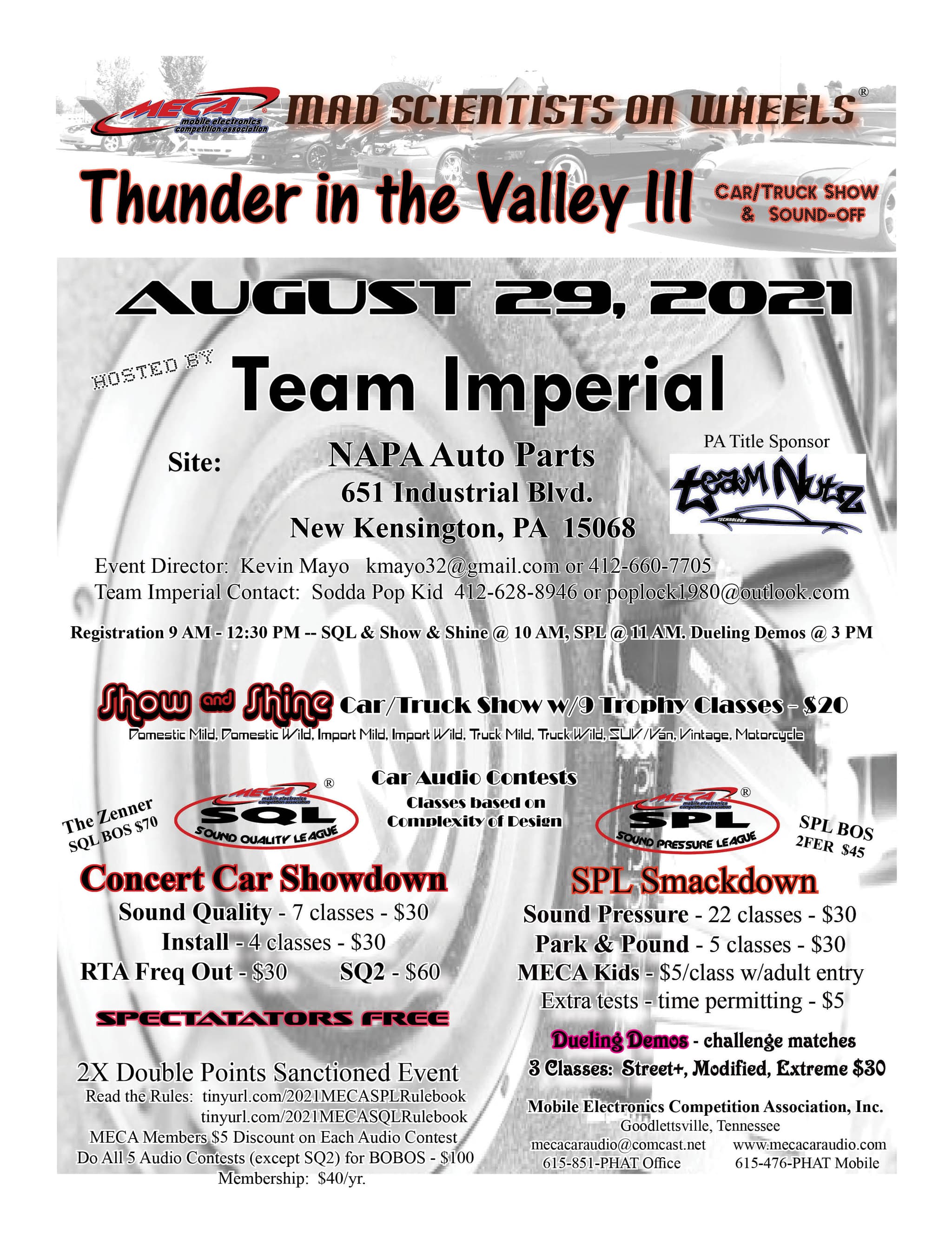 Thunder In The Valley III Flyer