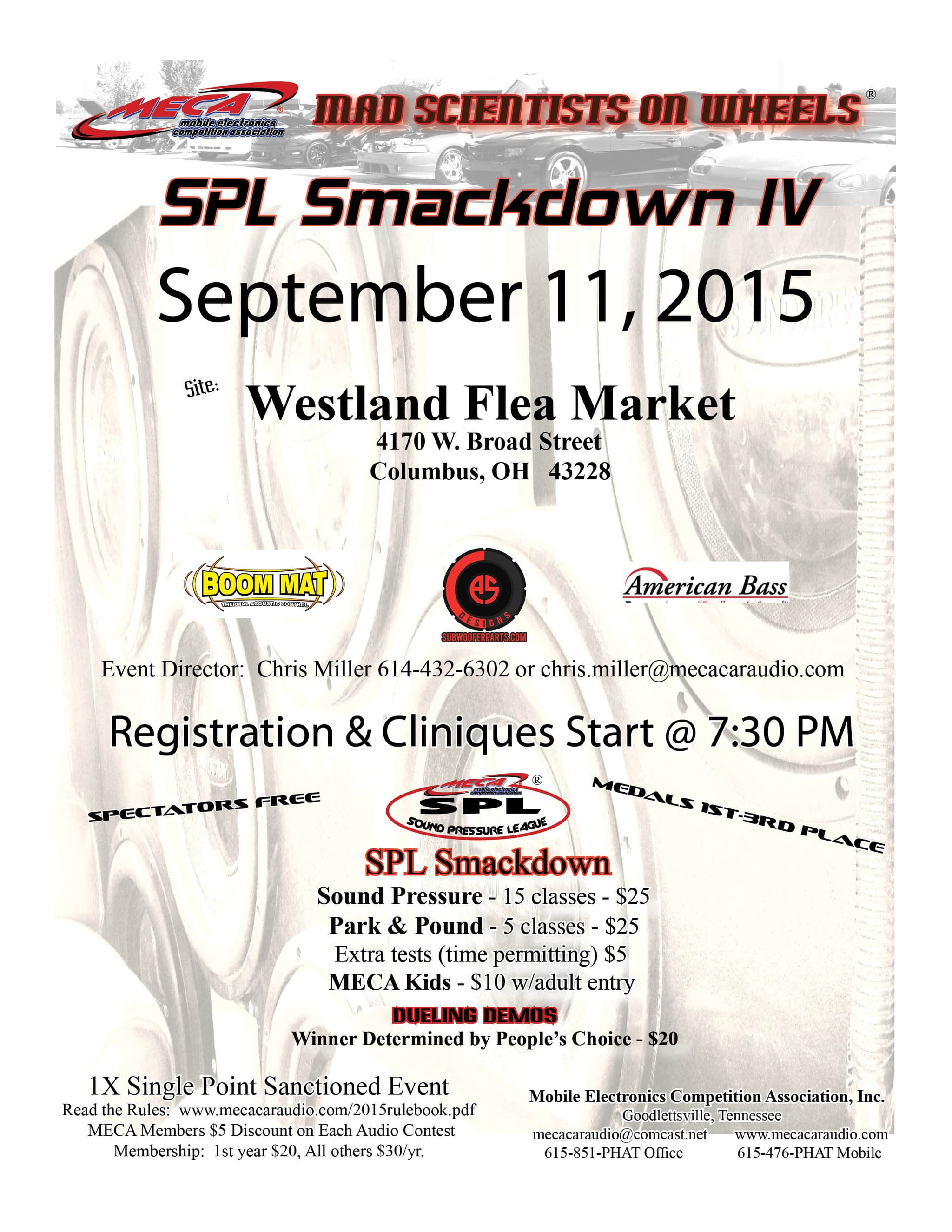 SPL Smackdown IV Flyer