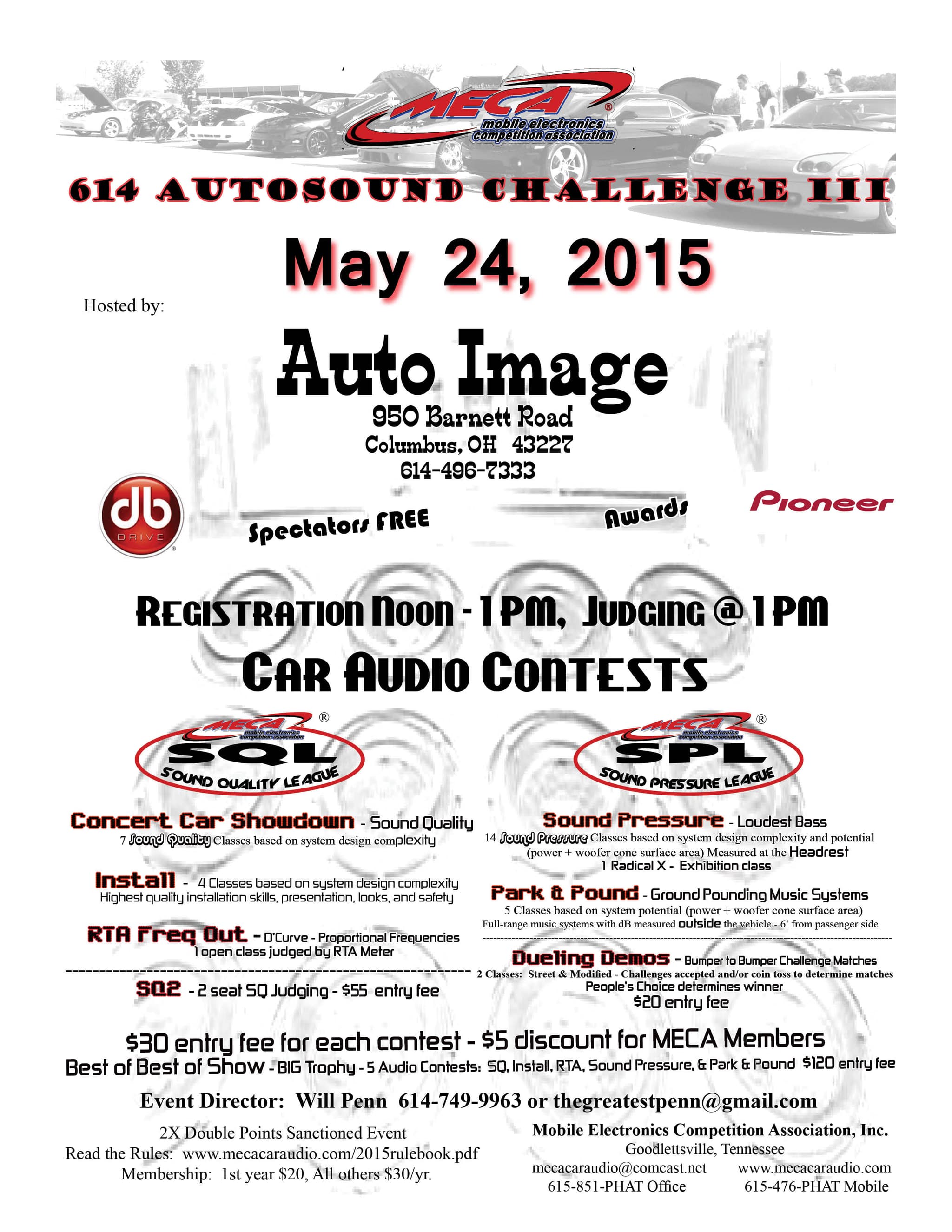 614 Autosound Challenge III Flyer