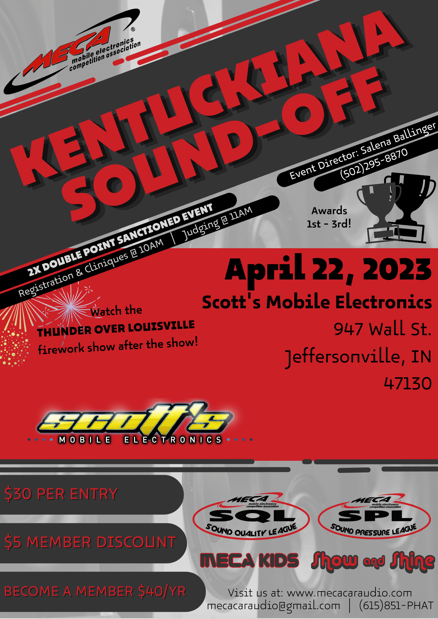 Kentuckiana Soundoff Flyer
