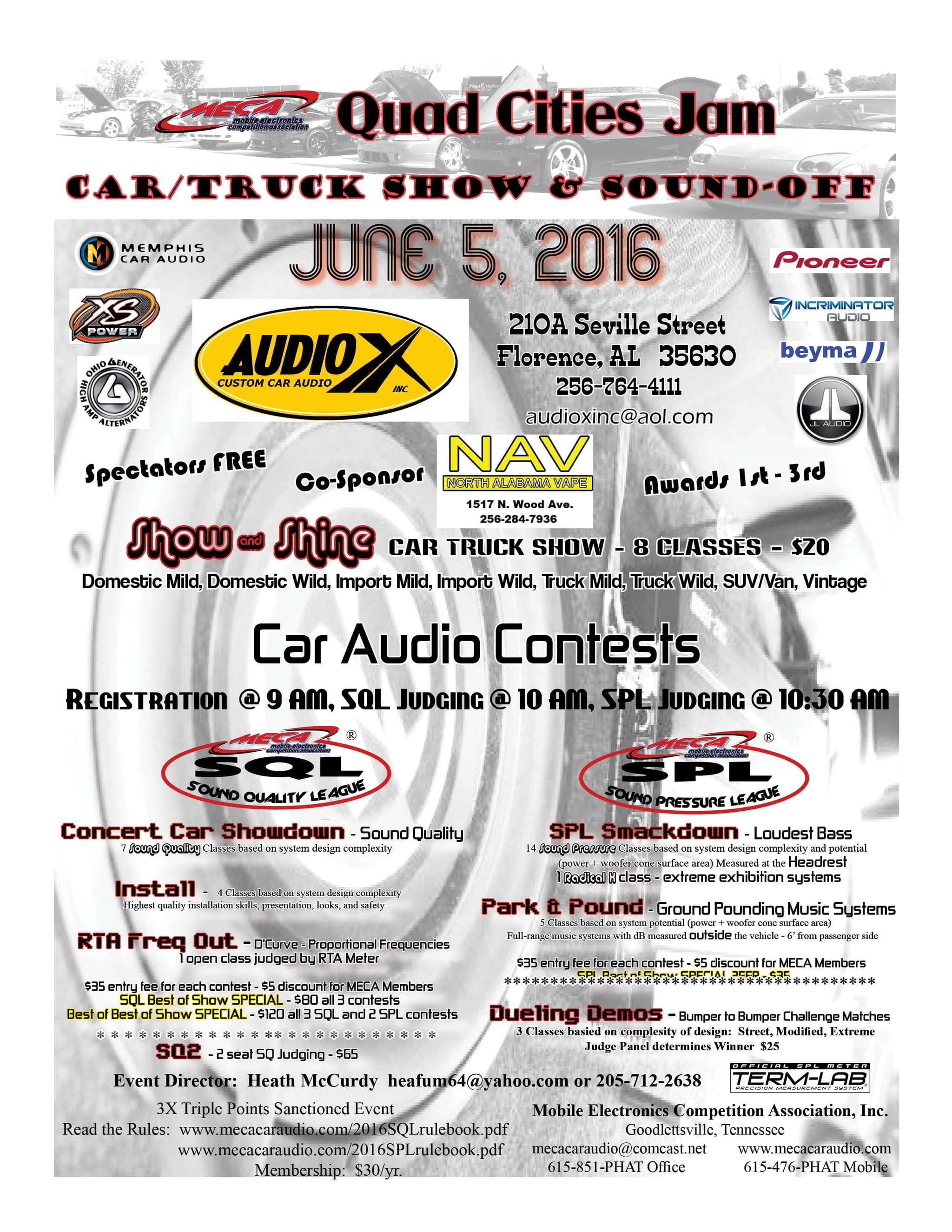 Quad Cities Jam Flyer