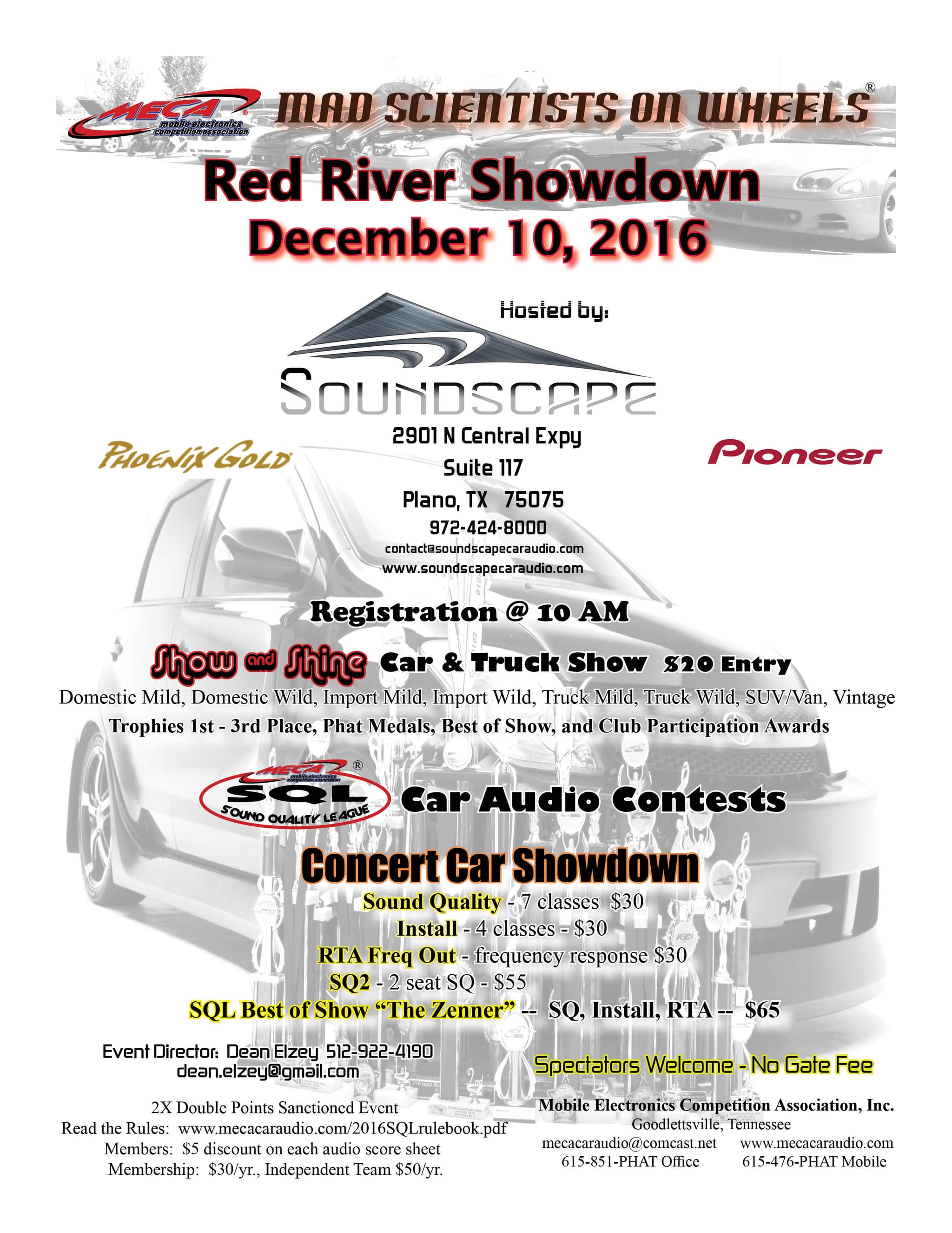 Red River Showdown Flyer