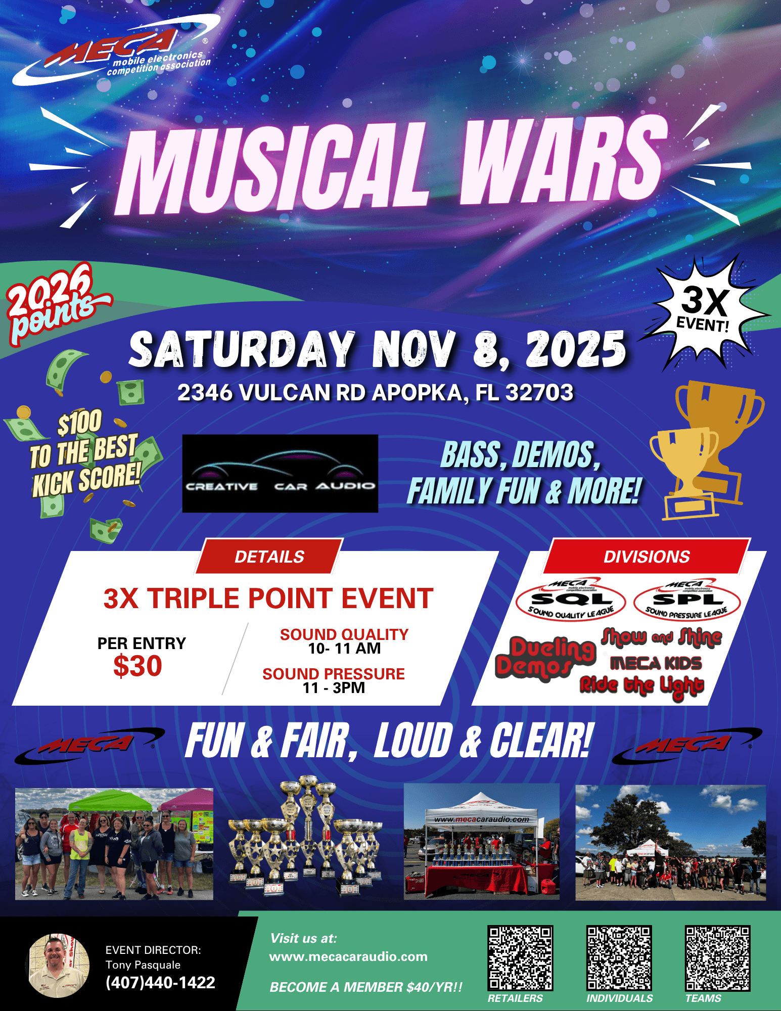 Musical Wars Flyer