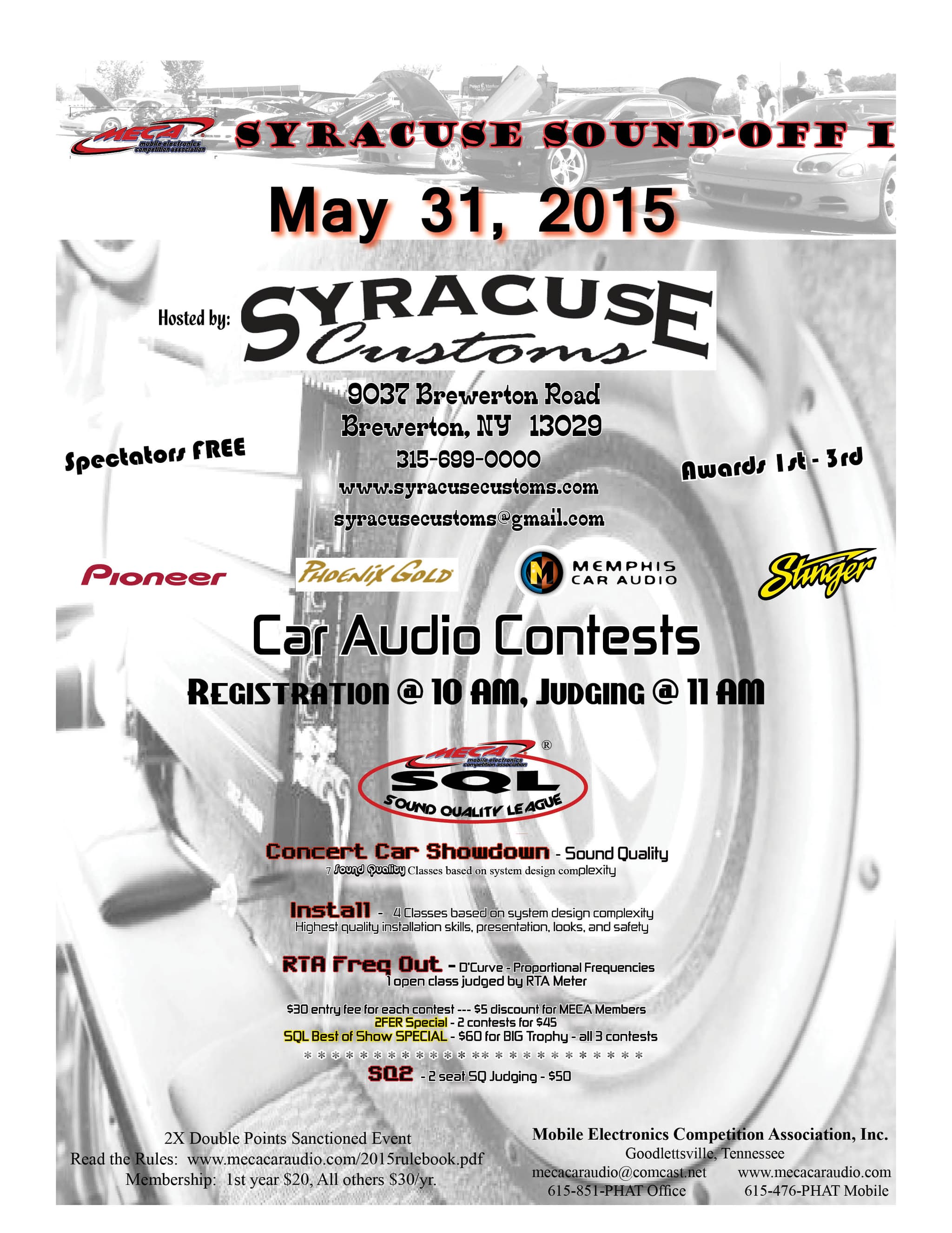 Syracuse Sound-Off I Flyer