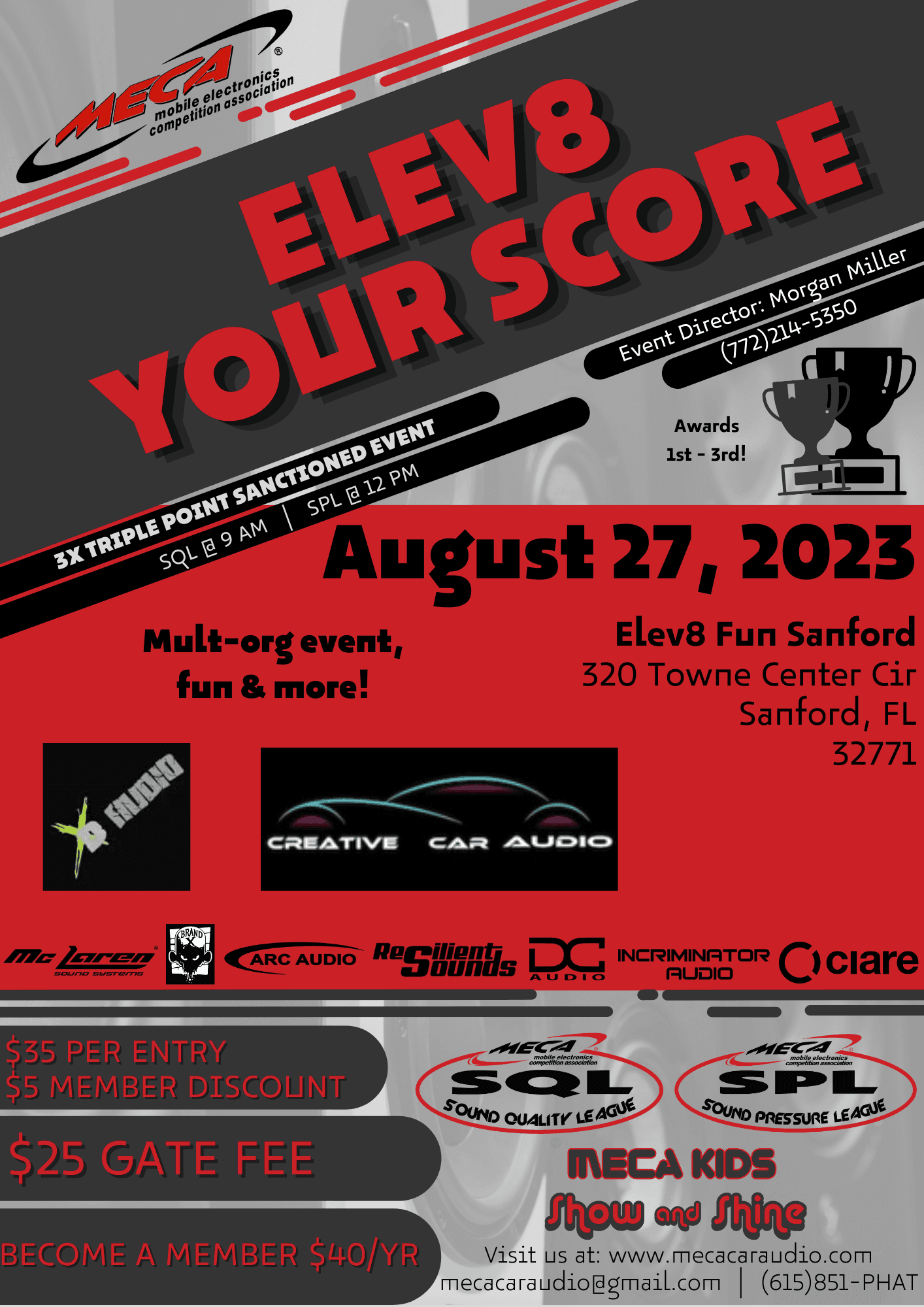 ELEV8 Your Score Flyer