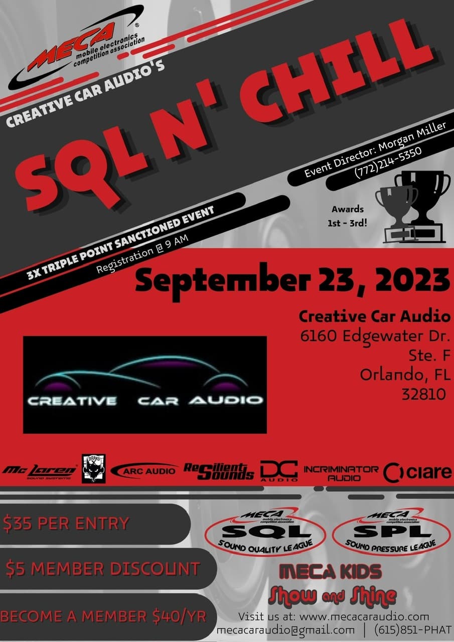 SQL N' CHILL Flyer