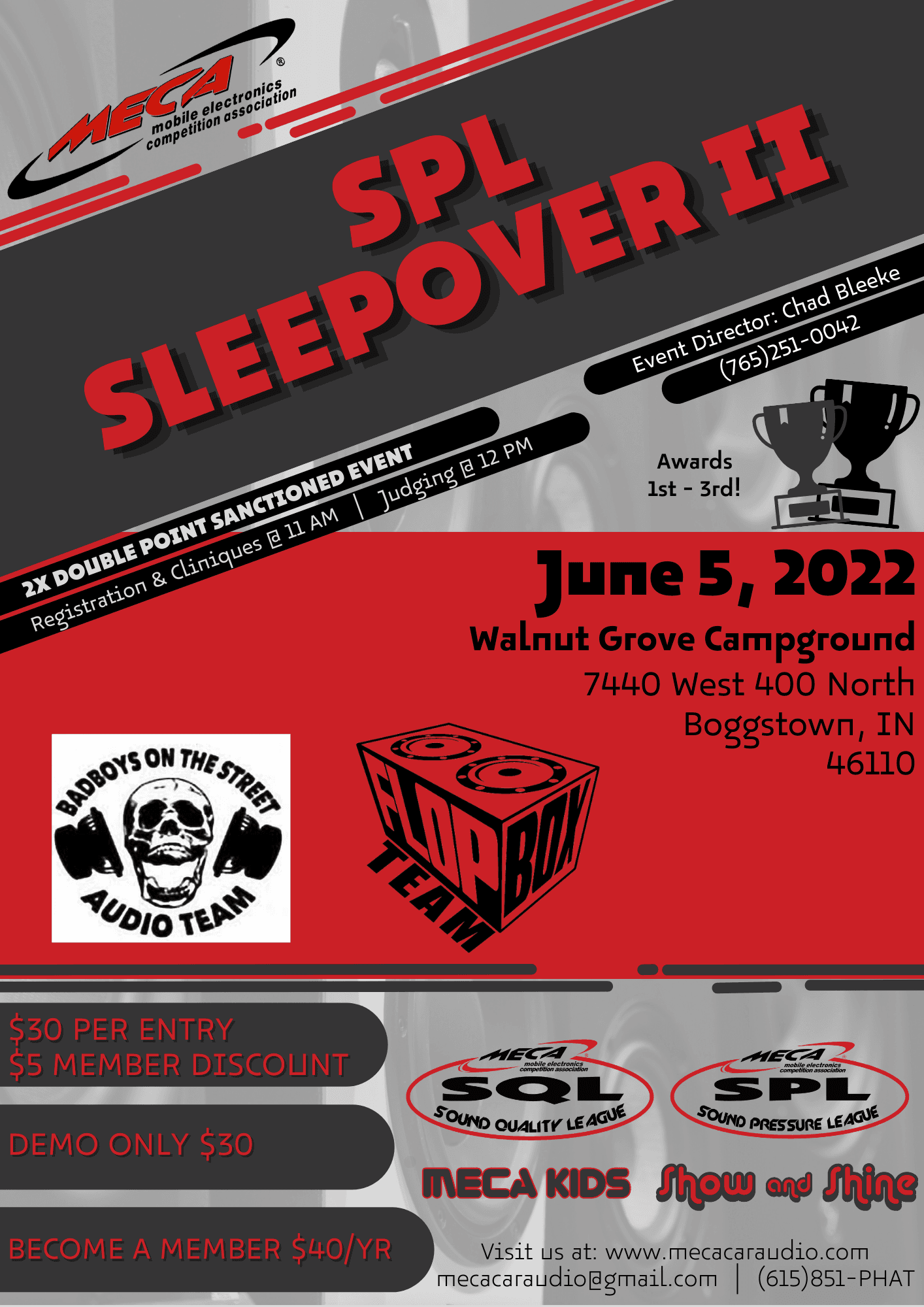 SPL Sleepover II Flyer