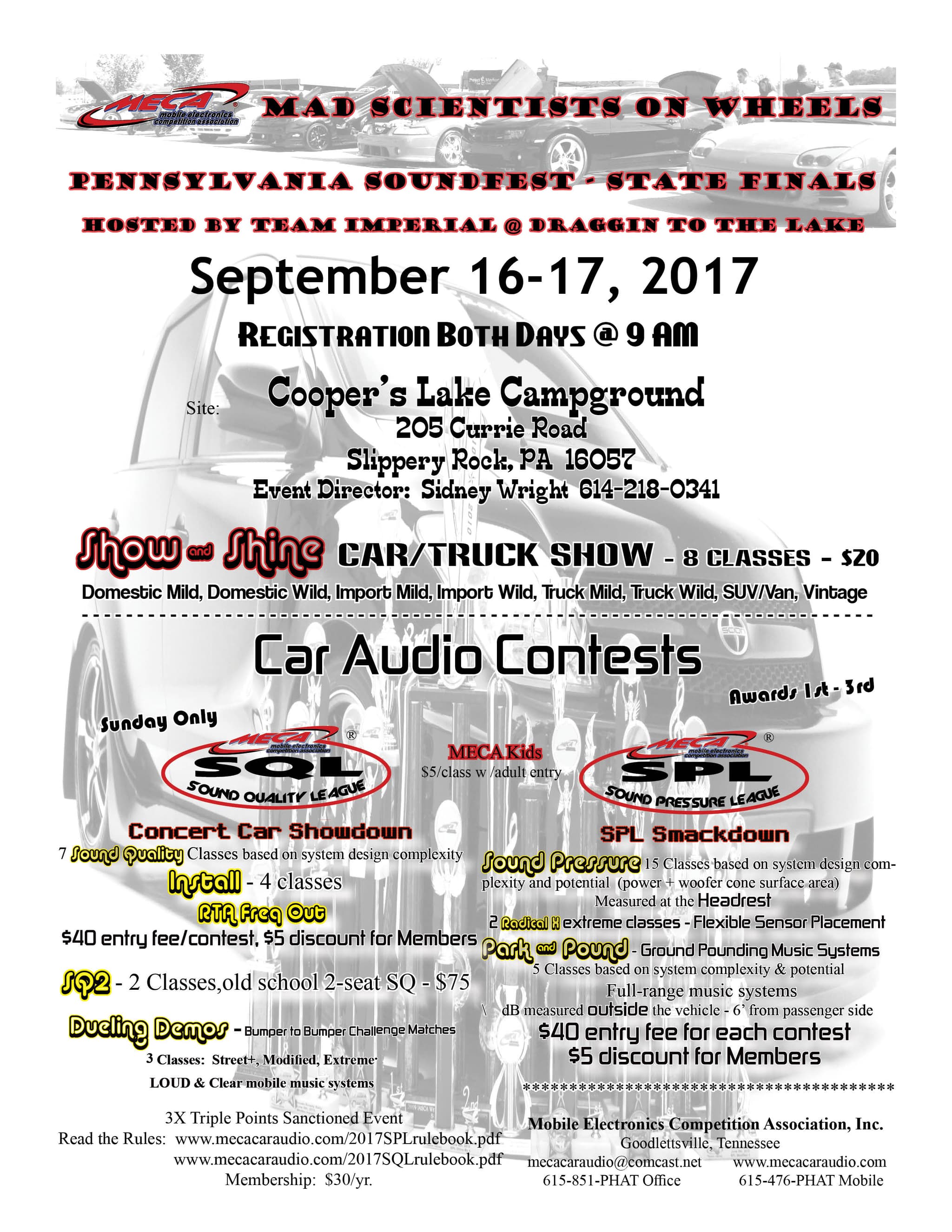 Pennsylvania Soundfest - State Finals Flyer