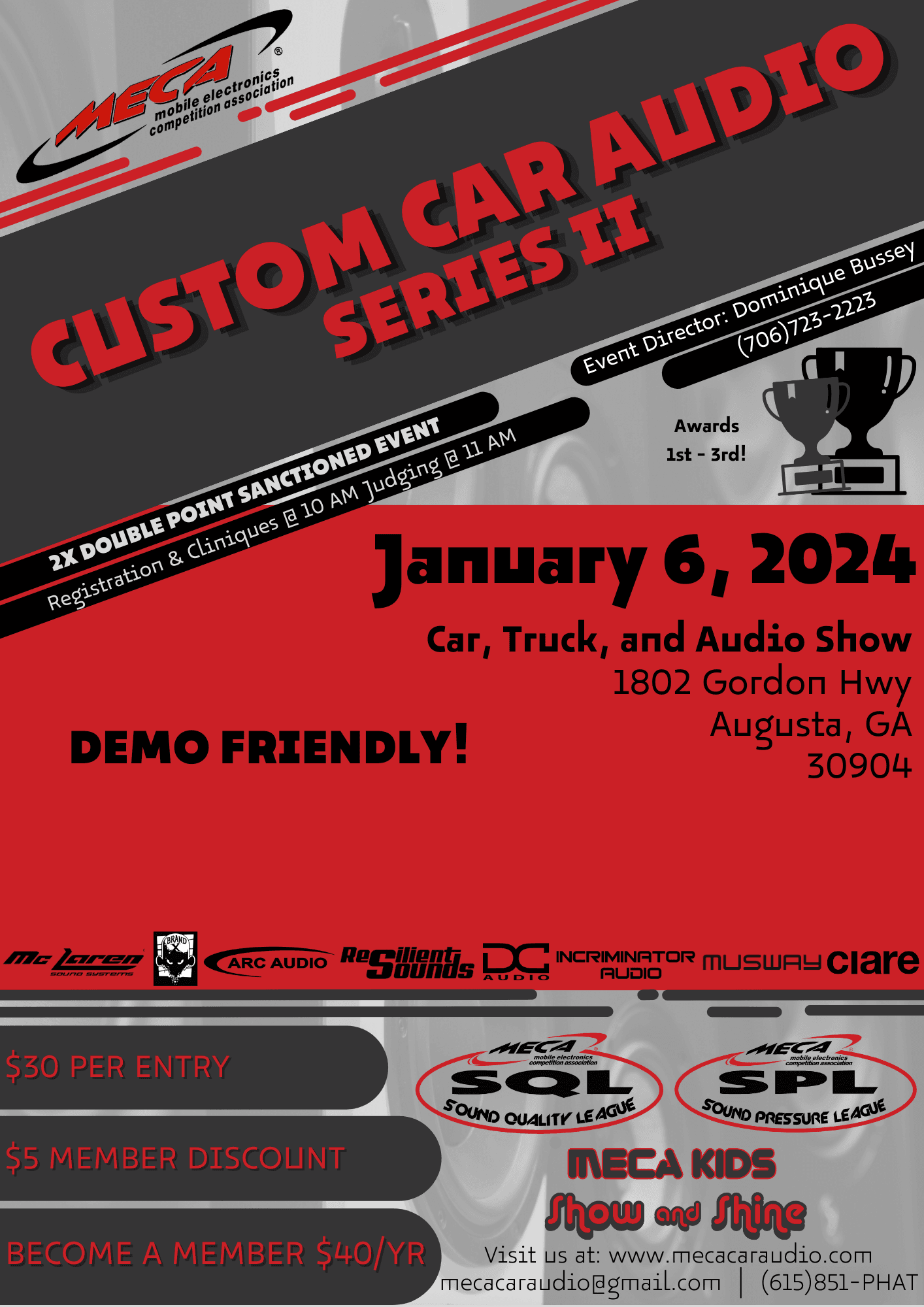 Custom Car Audio Series II Flyer