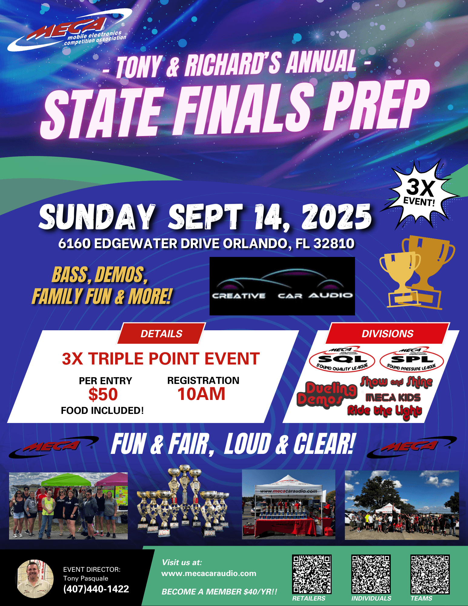 Tony & Richard's Annual State Finals Prep Flyer