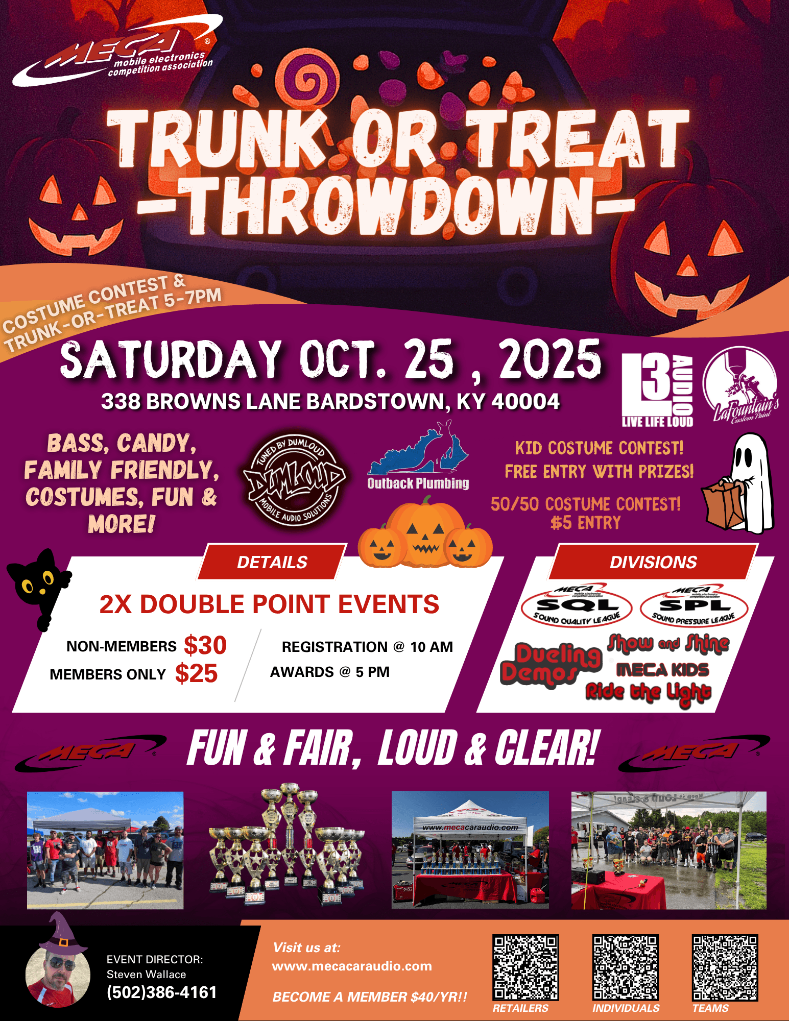 Trunk or Treat Throwdown Flyer