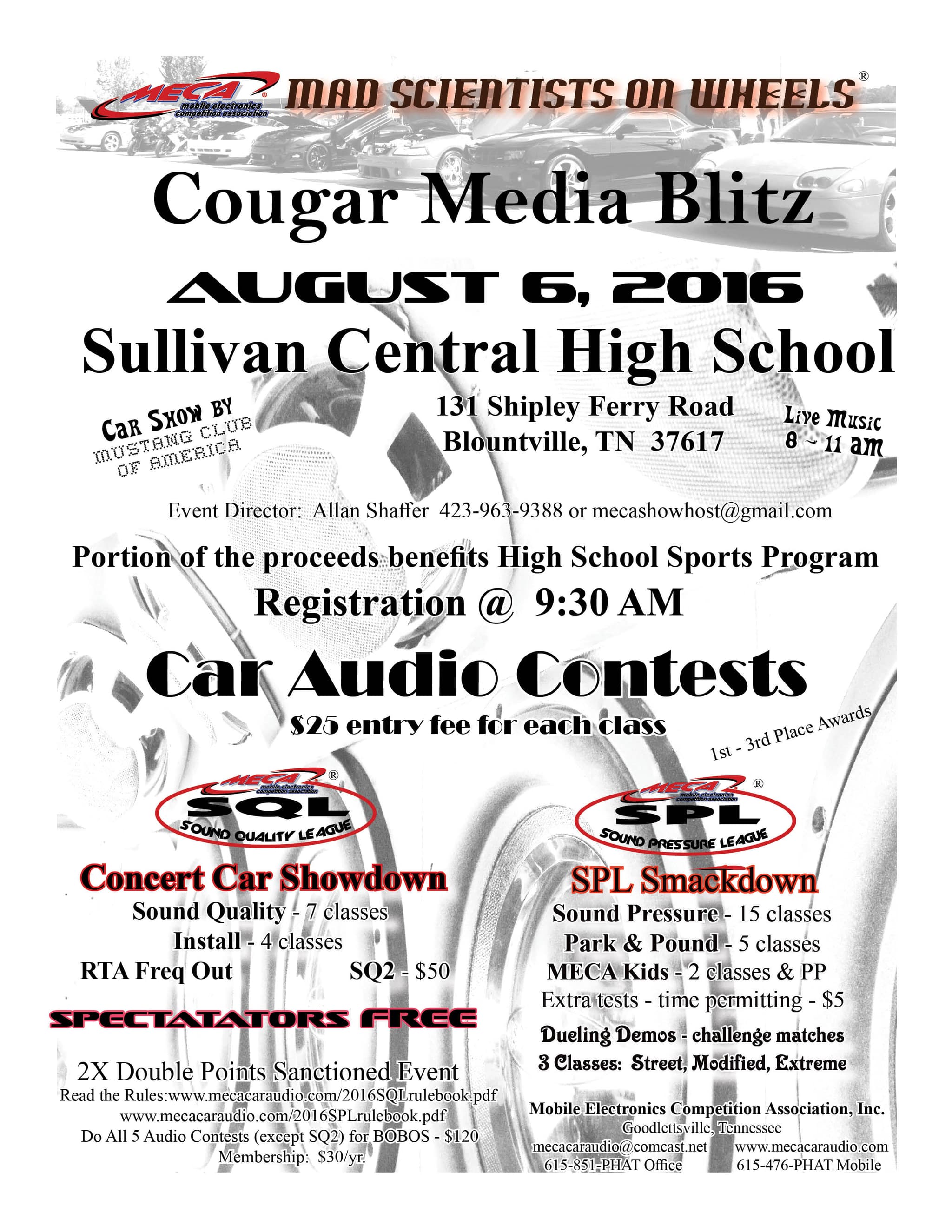 Cougar Media Blitz Flyer