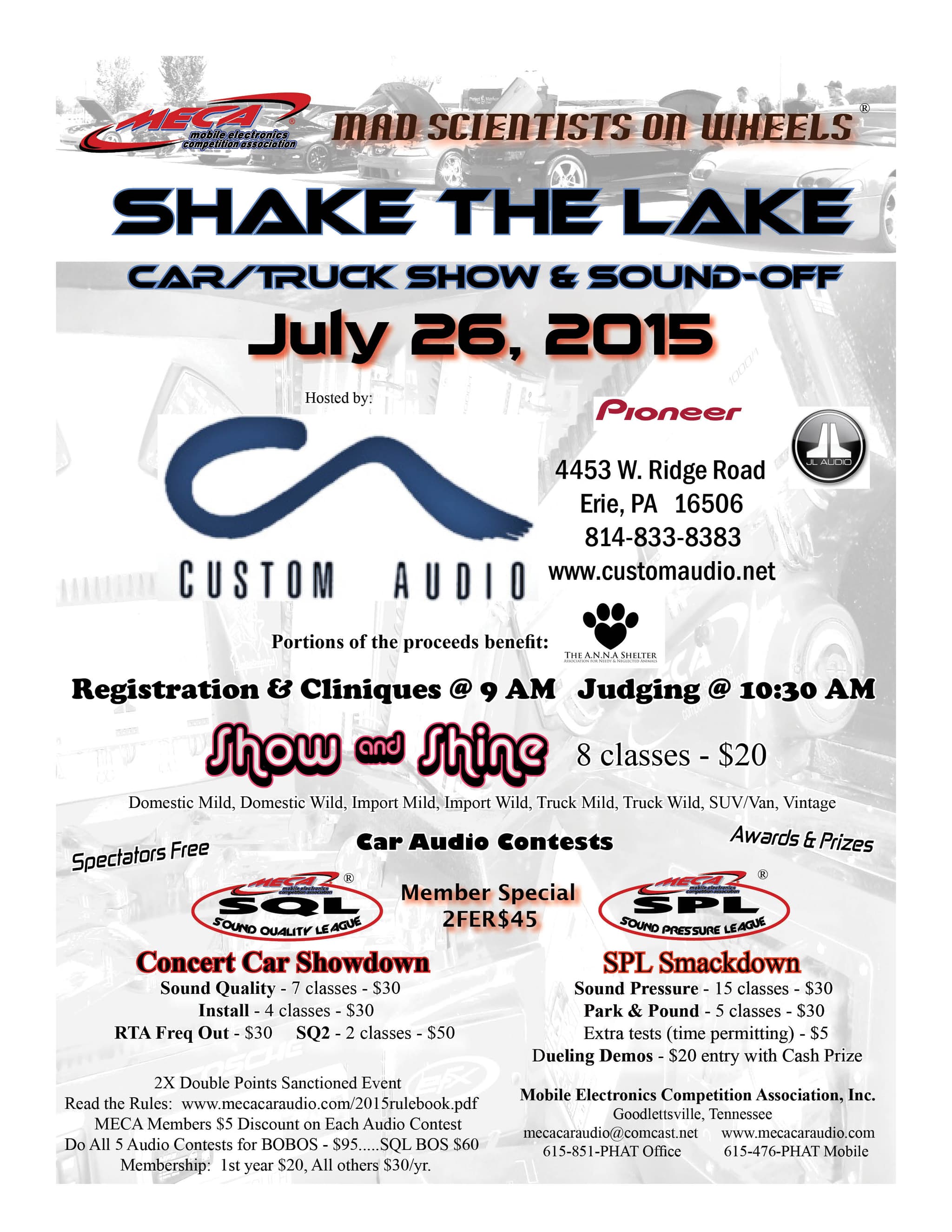 Shake The Lake Flyer