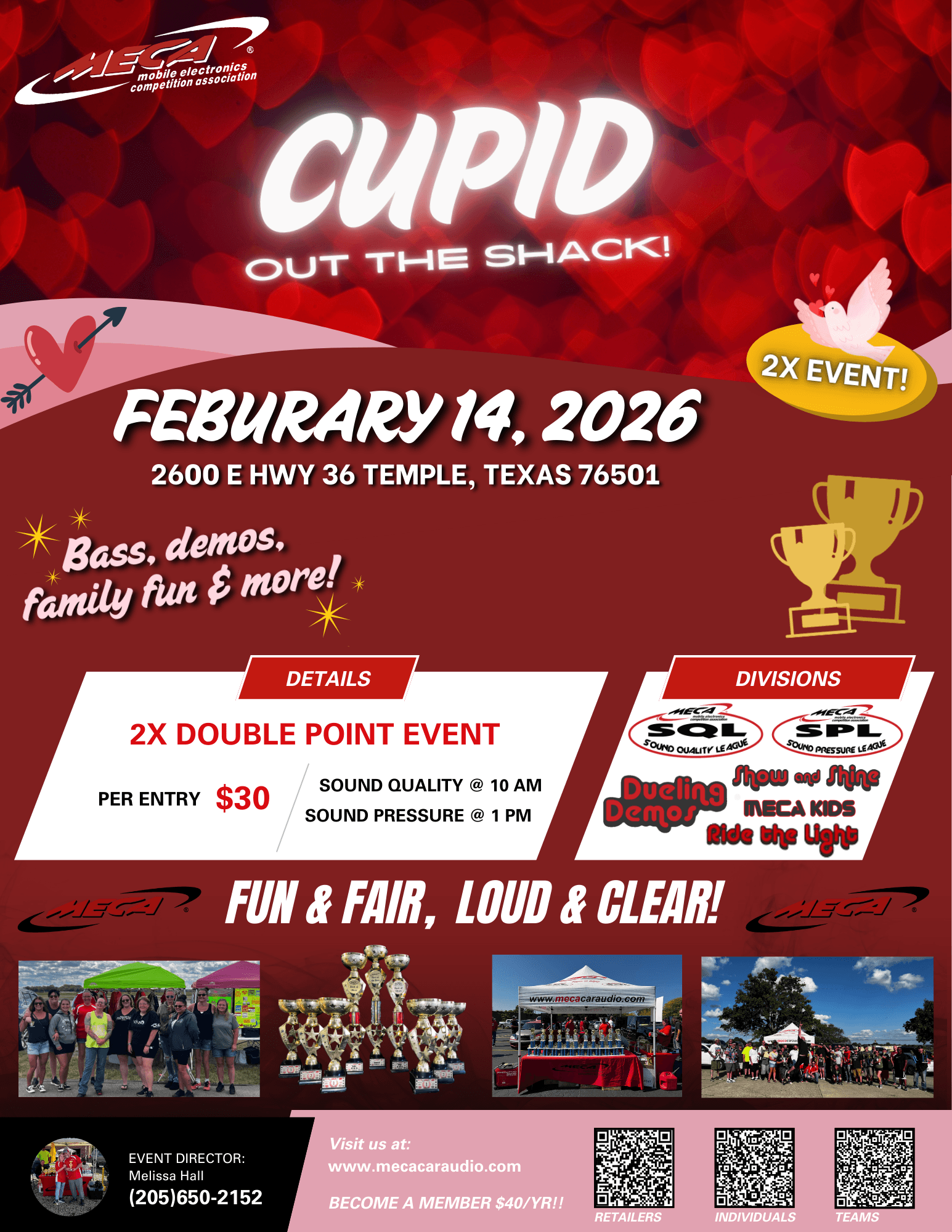 Cupid Out The Shack Flyer