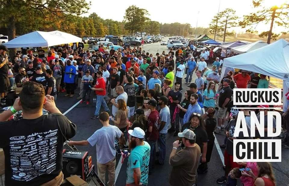 Ruckus & Chill Show Flyer
