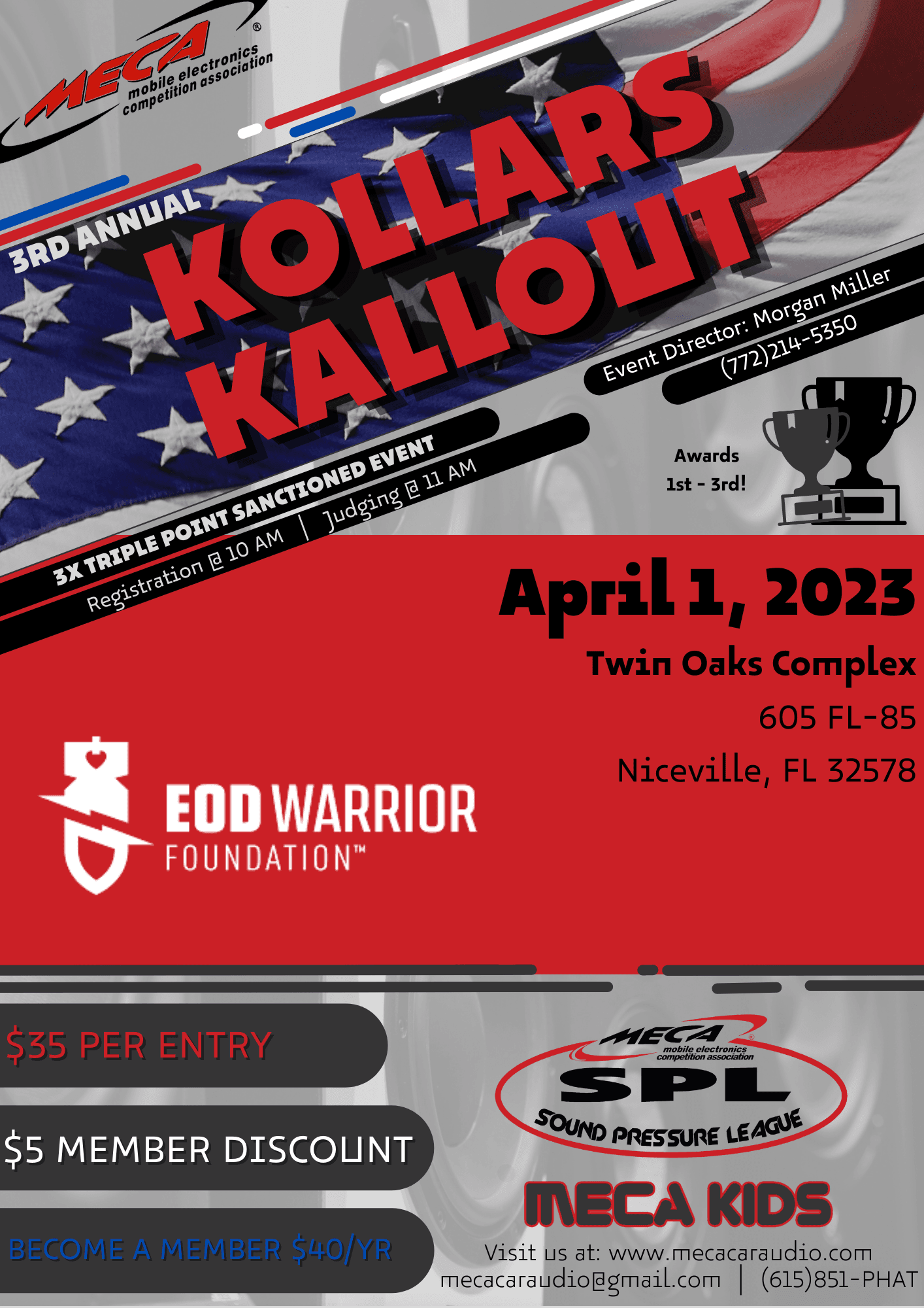 3rd Annual KOLLARS KALLOUT Flyer