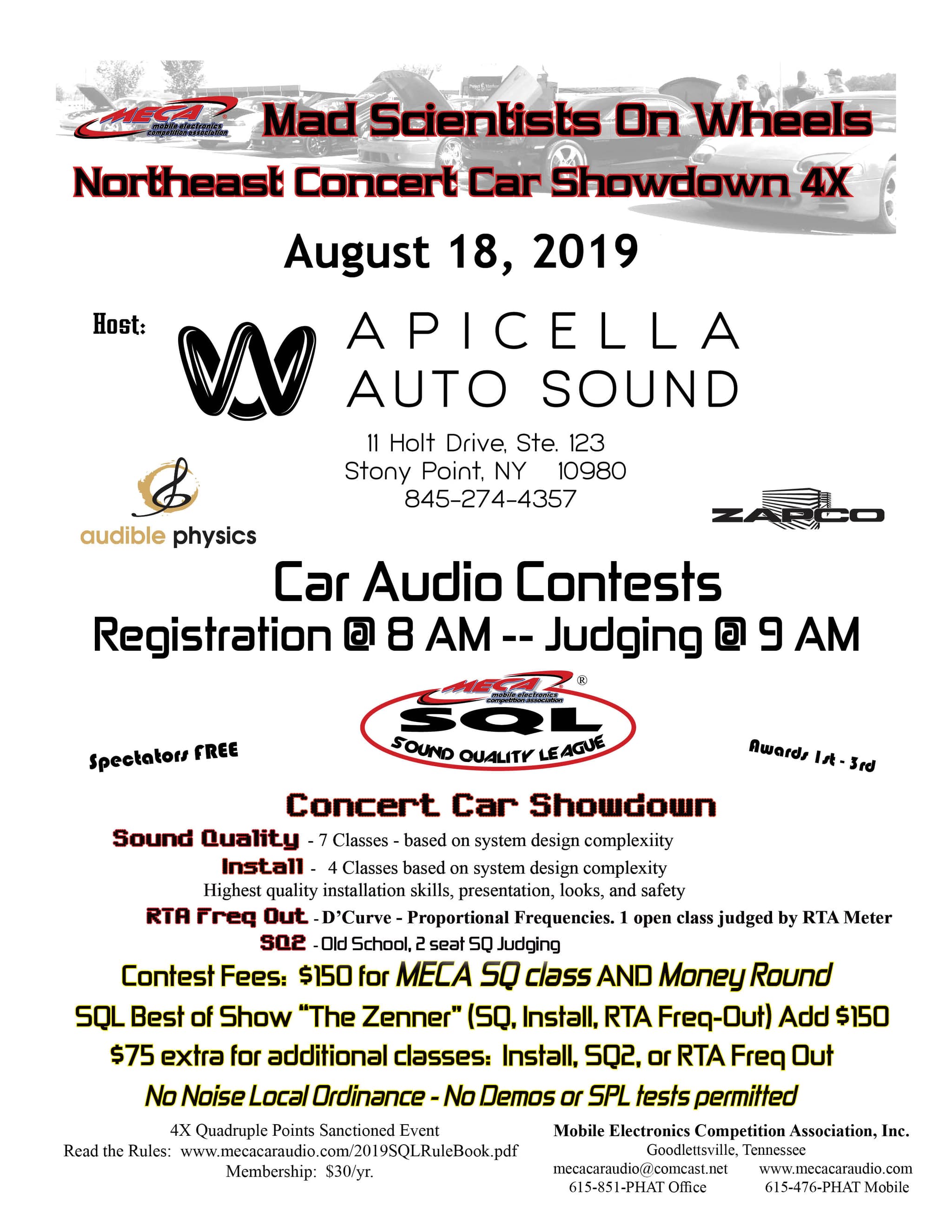 Northeast SQL 4X Flyer