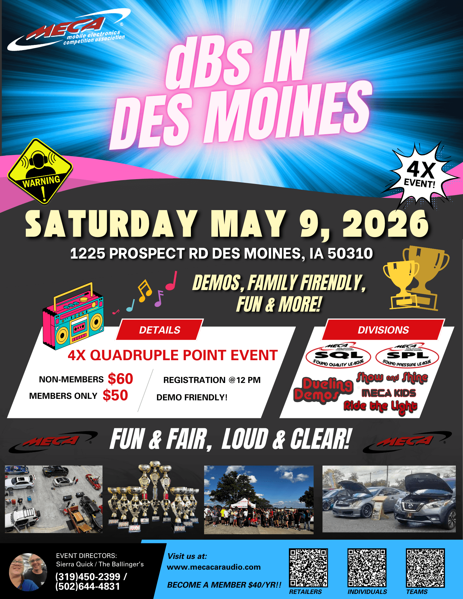 dBs in Des Moines Flyer
