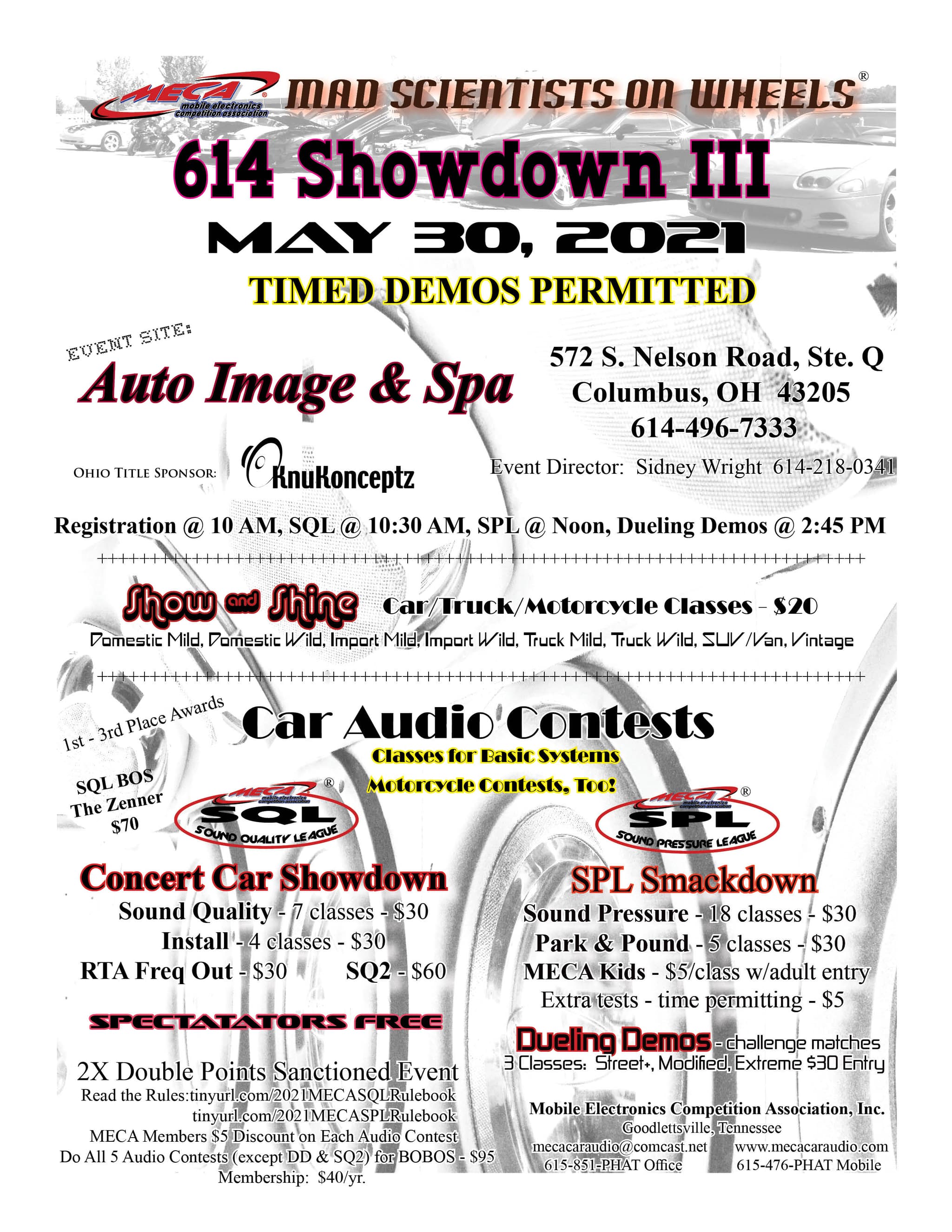 614 Showdown III Flyer