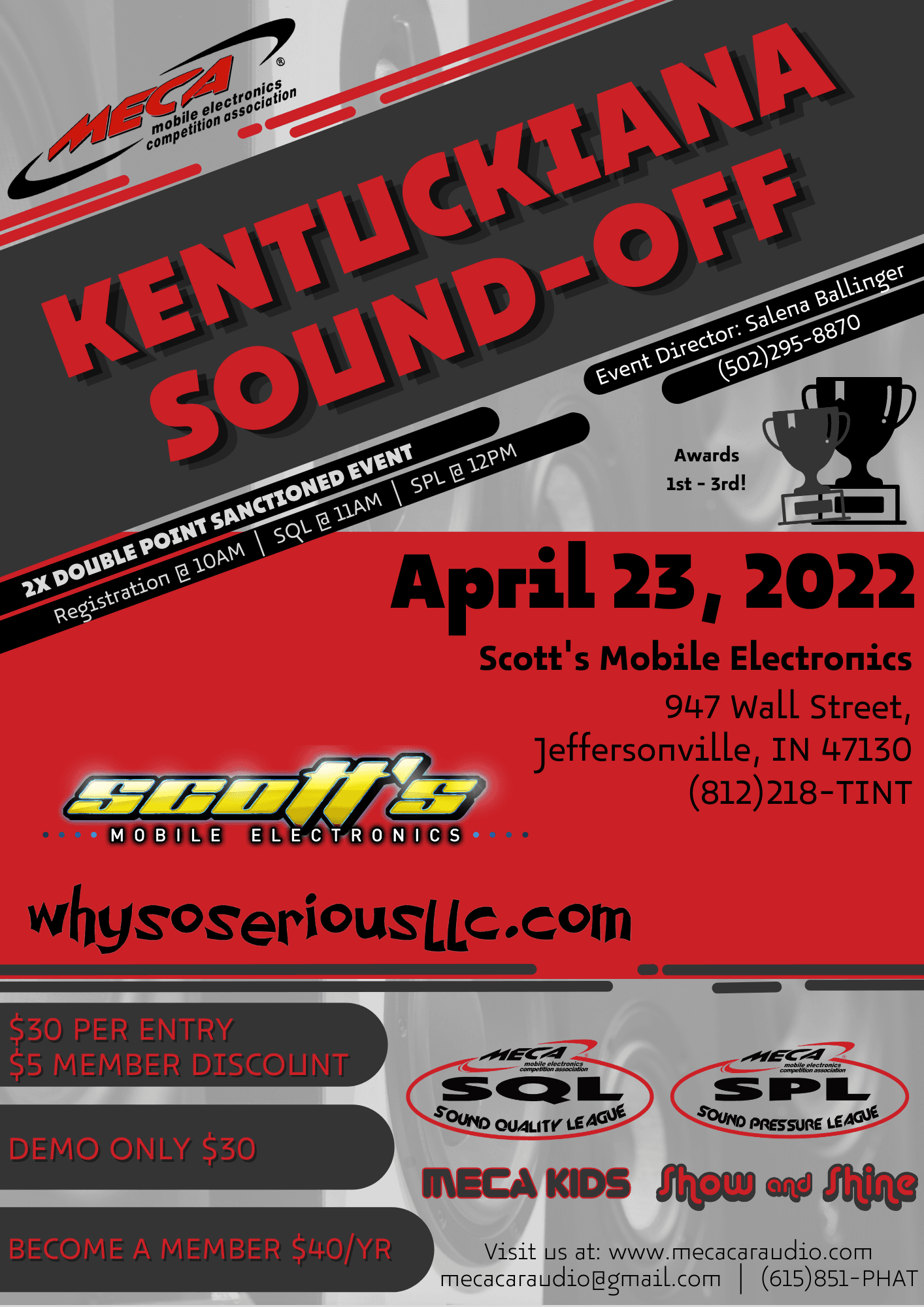 Kentuckiana Sound-off Flyer