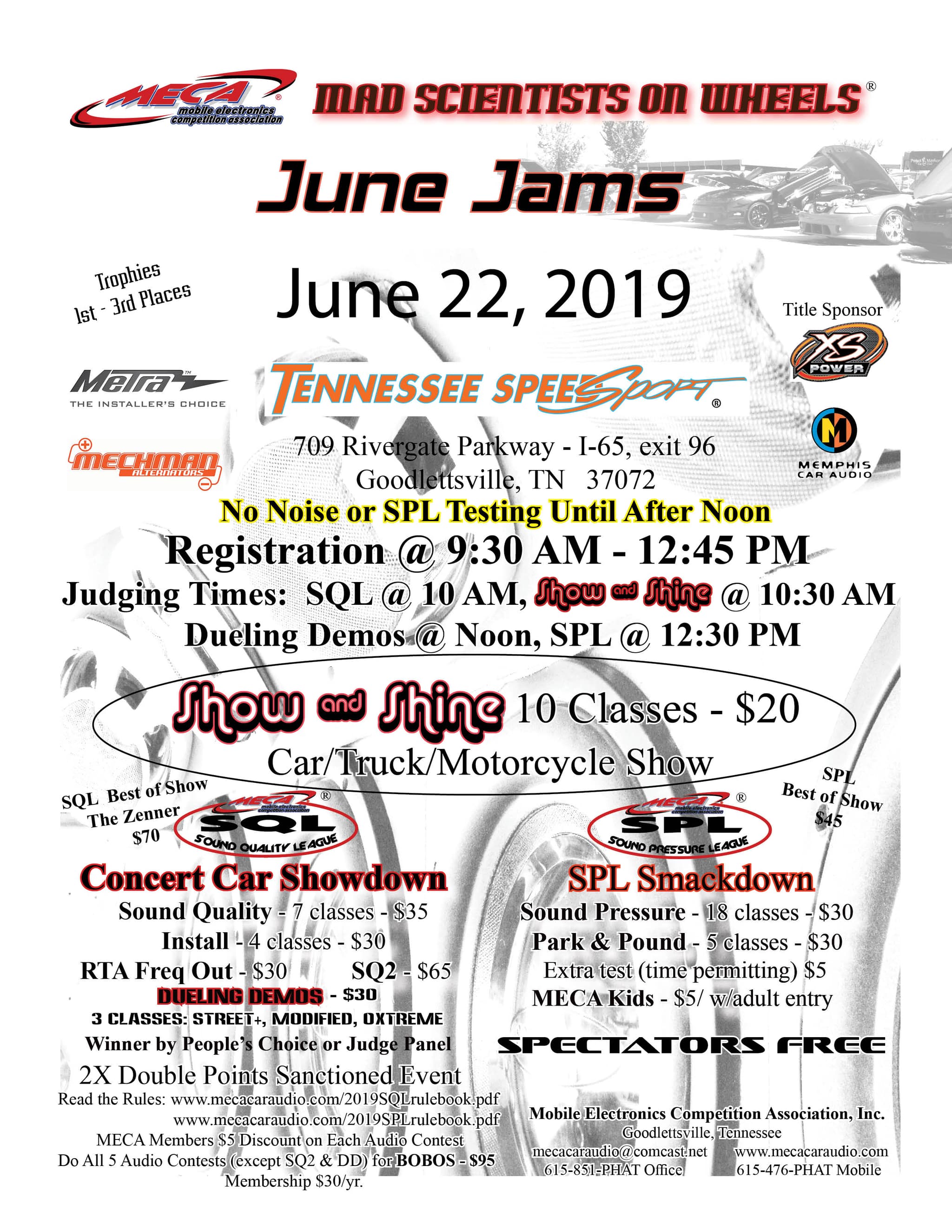June Jams Flyer