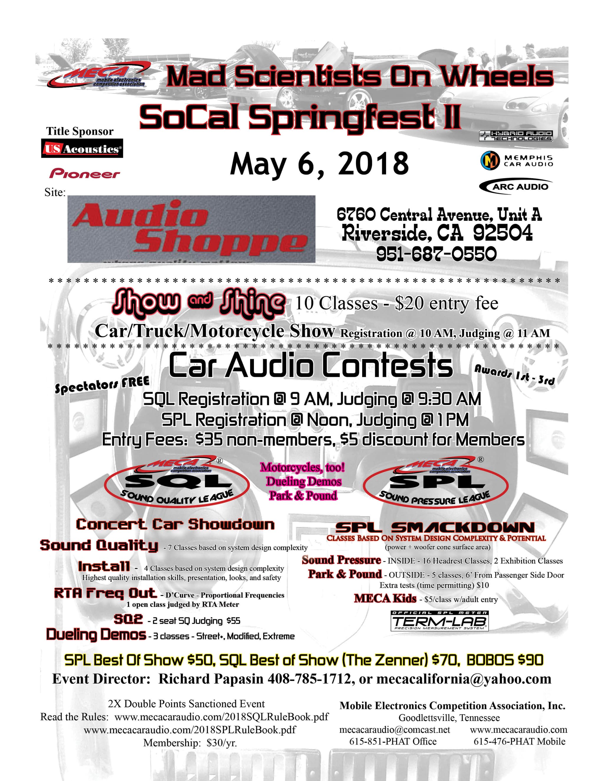 SoCal Springfest II Flyer
