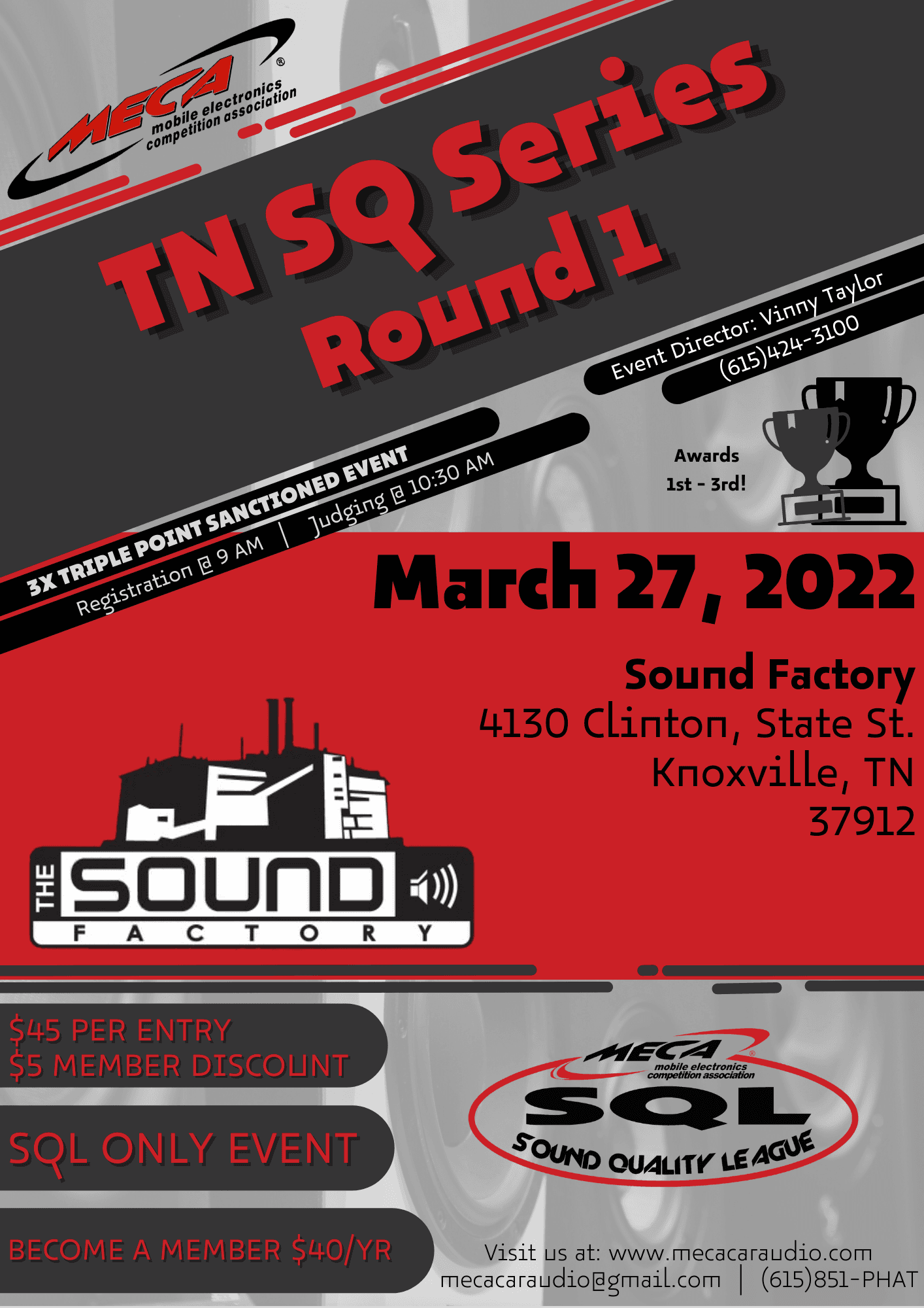 TN SQ Series: Round 1 Flyer