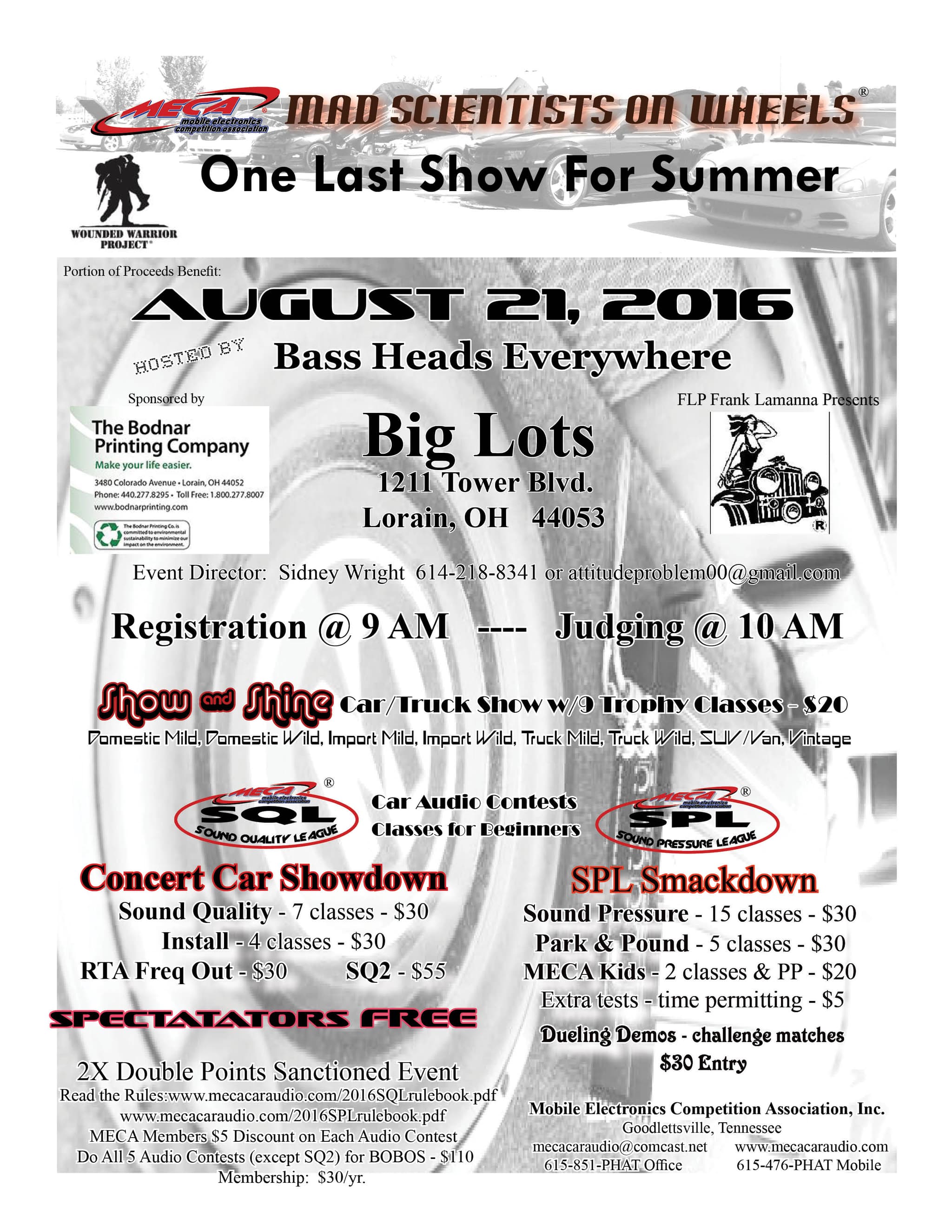 One Last Show For Summer Flyer