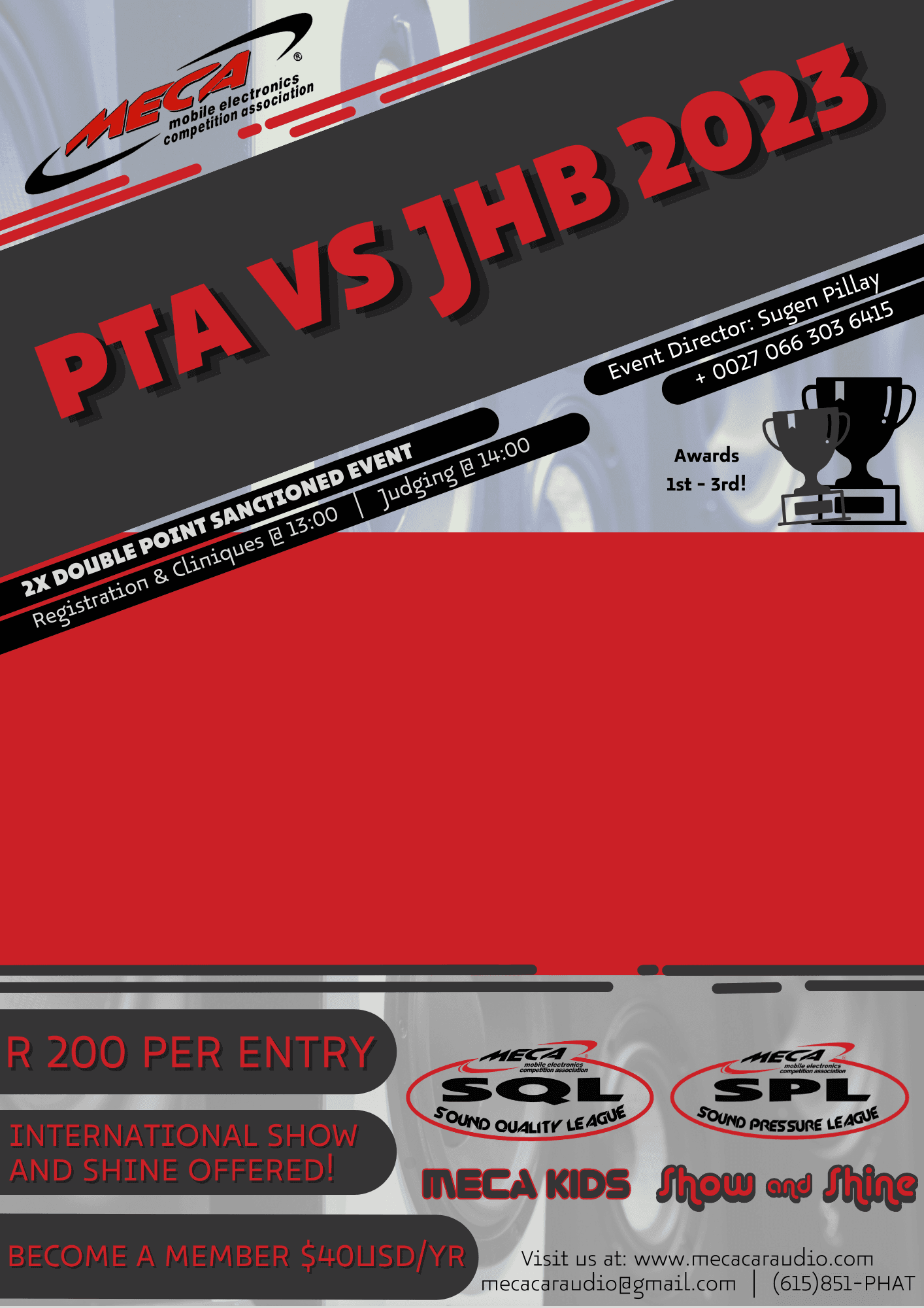 PTA VS JHB 2023 Flyer