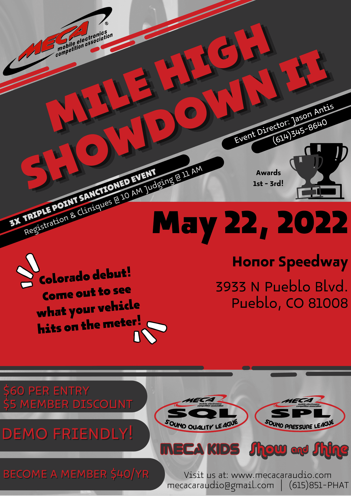Mile High Showdown II Flyer