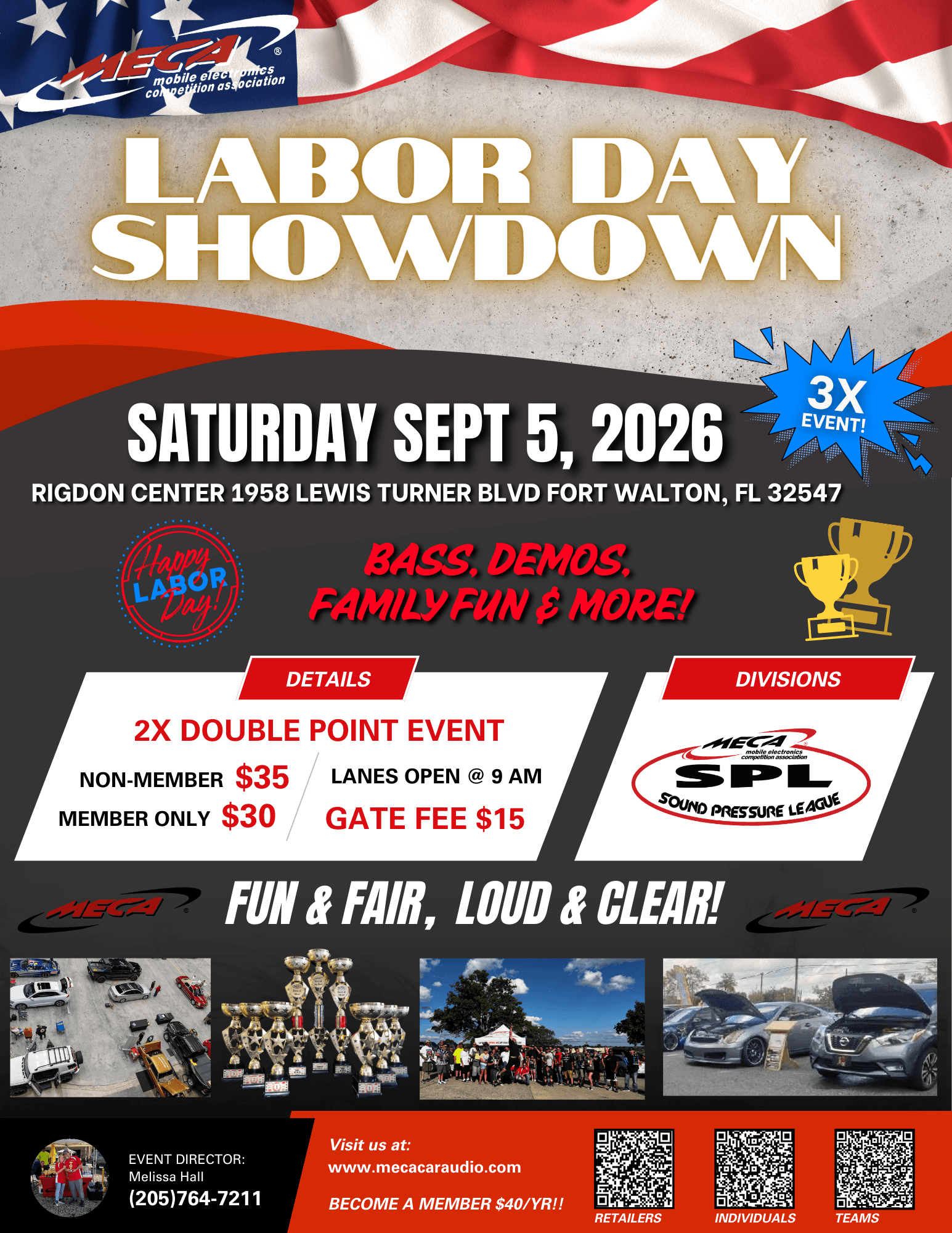 Labor Day Showdown Flyer