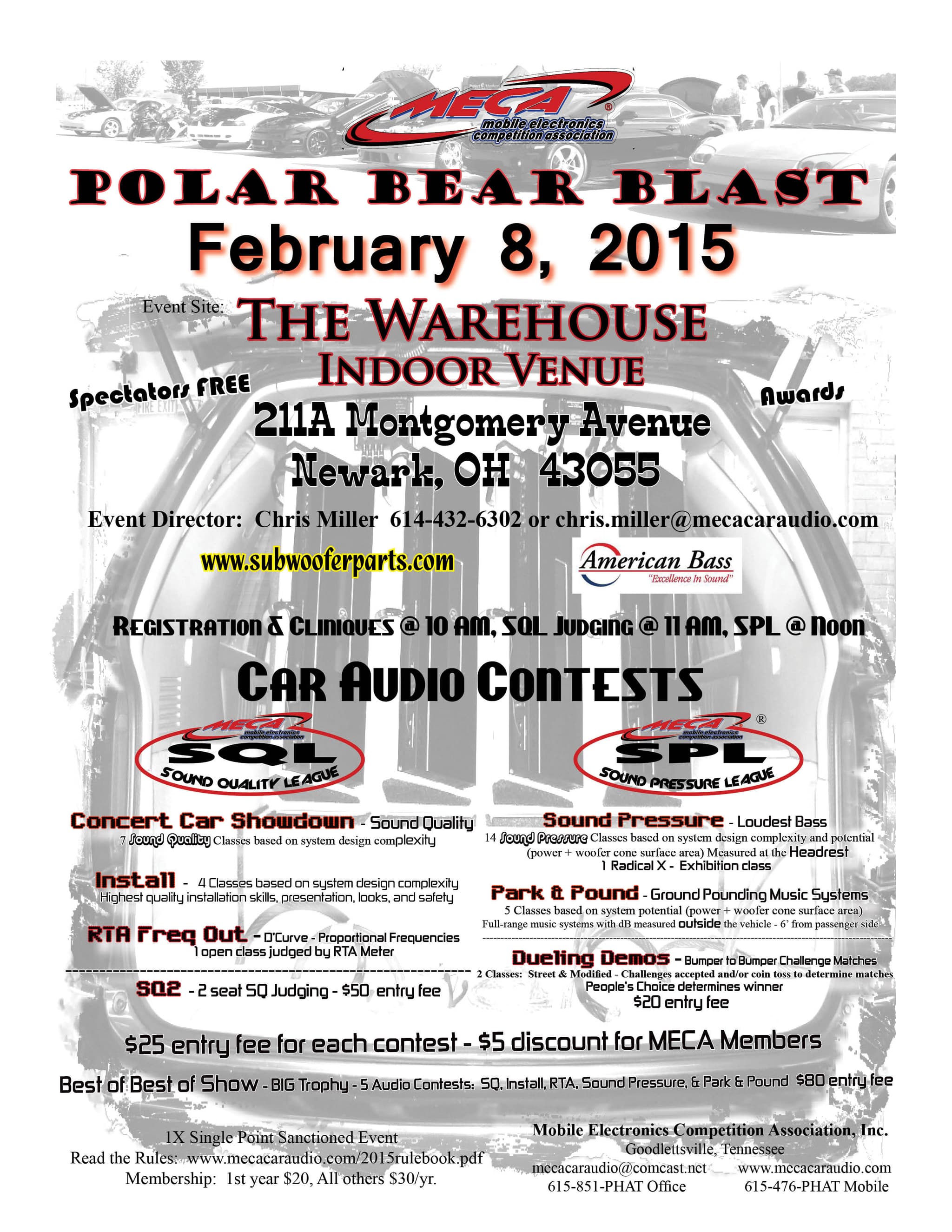 Polar Bear Blast Flyer