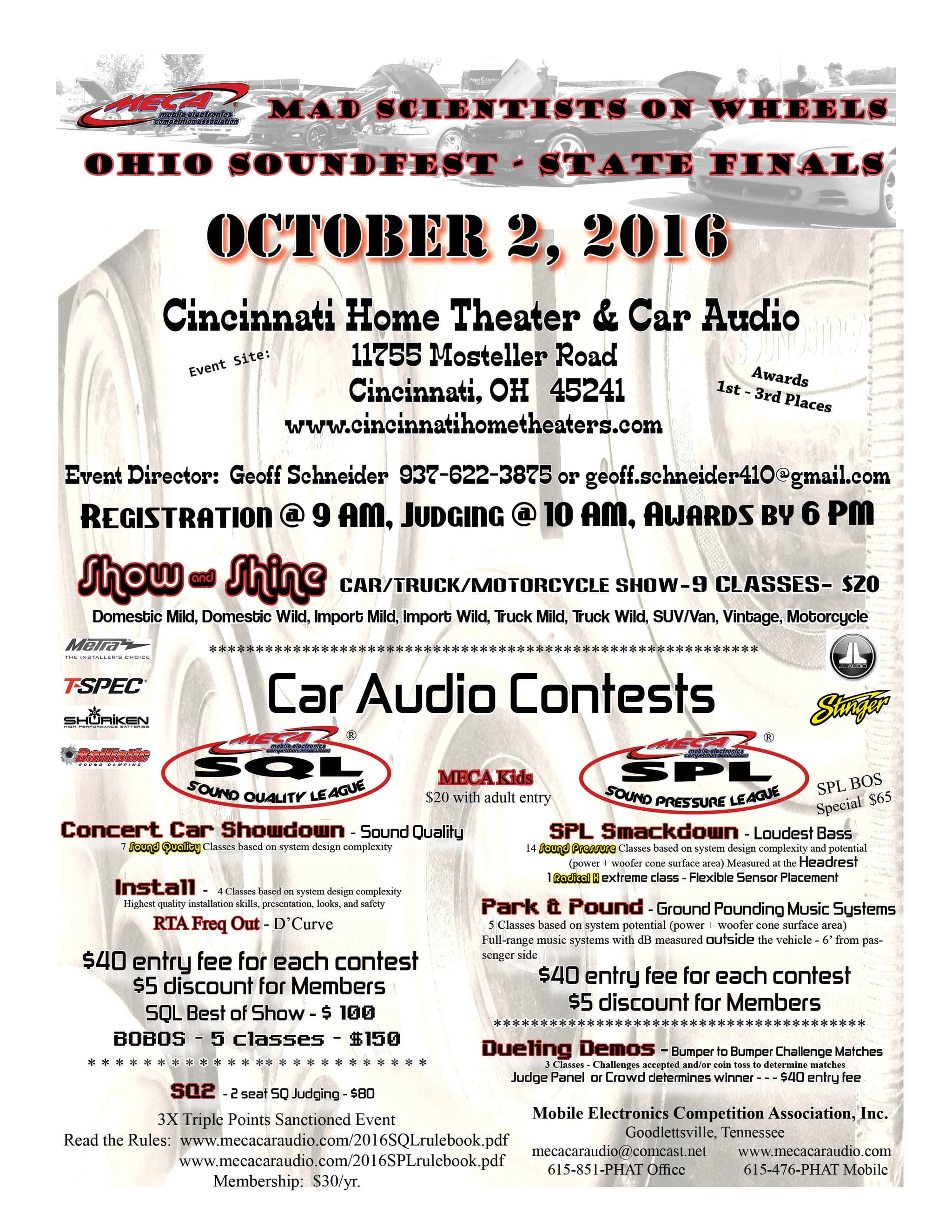 Ohio Soundfest - State Finals Flyer